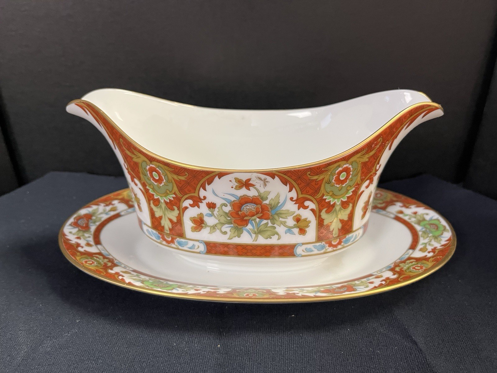 Sango China Japan (KYOTO) Dinnerware 29pc (Plates,Bowls, Gravy Bowl)