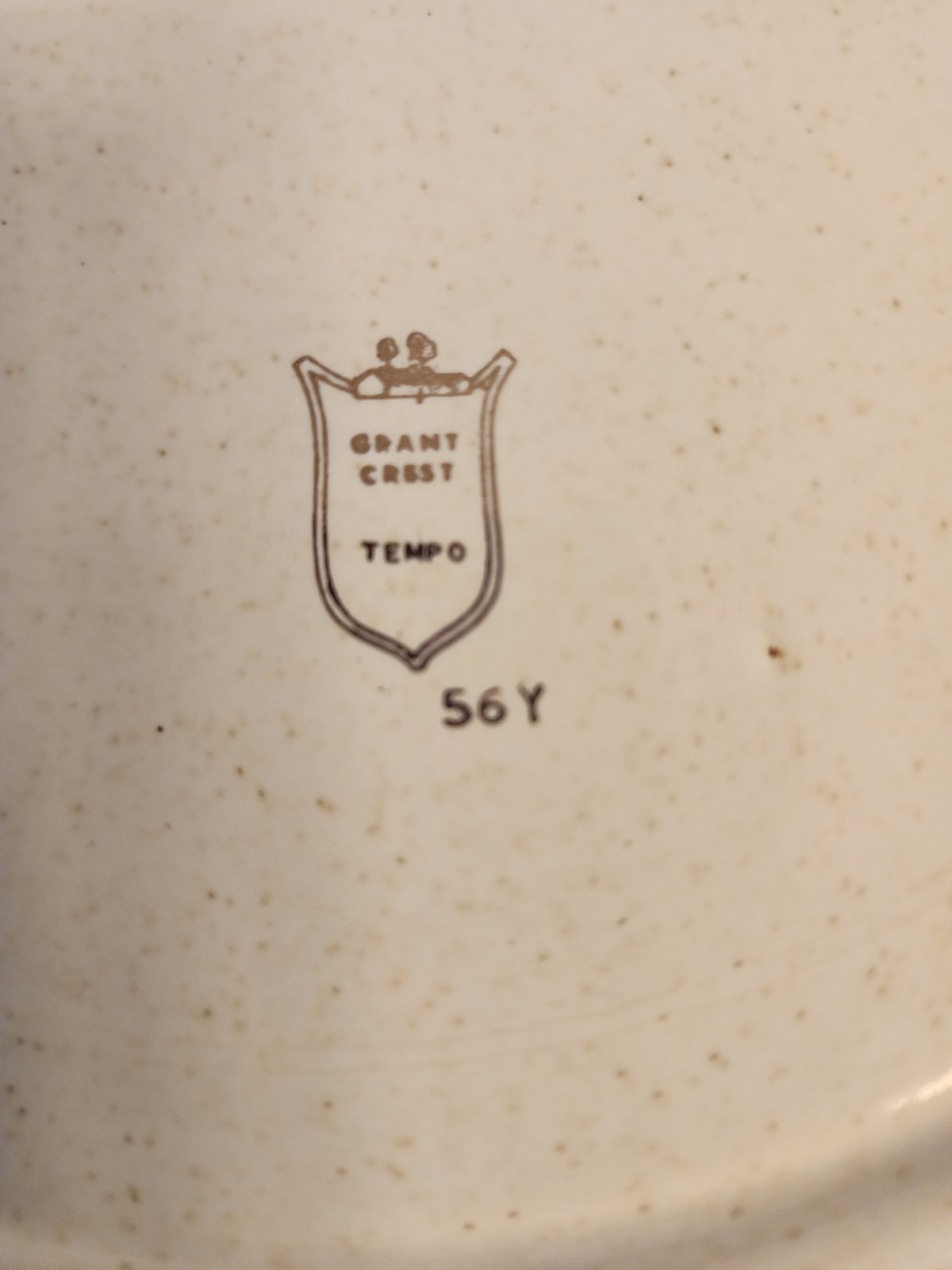 Vintage Grant Crest Tempo Atomic Starburst Set – 1950s USA MCM Speckled Lot