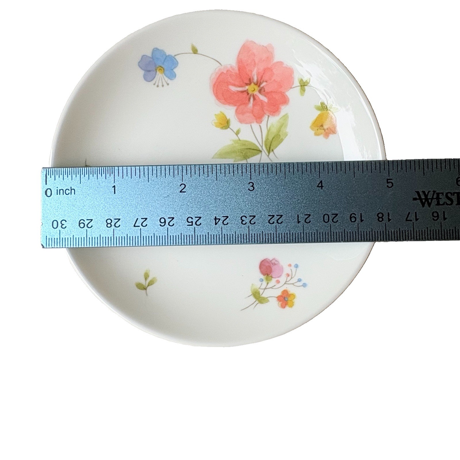 (3) Mikasa Just Flowers Coasters A4-182 Coaster Desert Mini Plates 5 in Japan