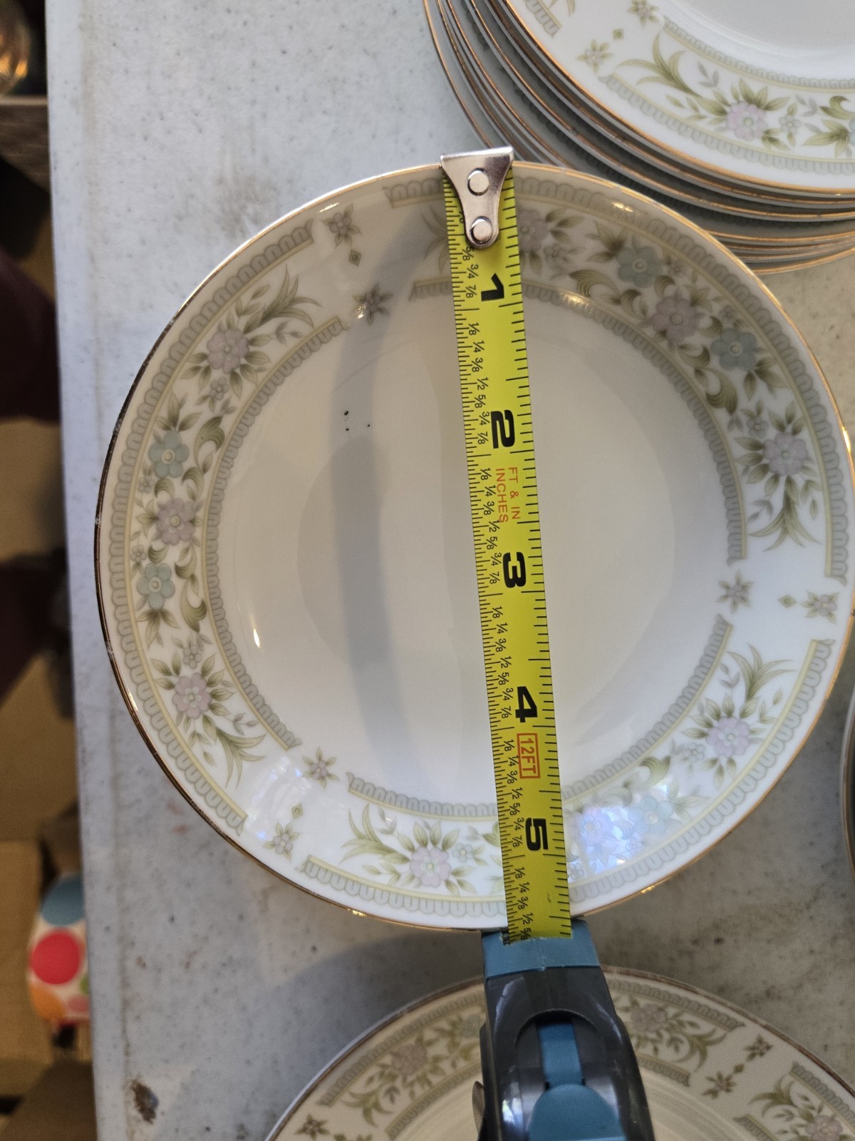 8 Empress China Dessert Bowls Arcadia 1015 Japan 5 1/2 inches White Flowers