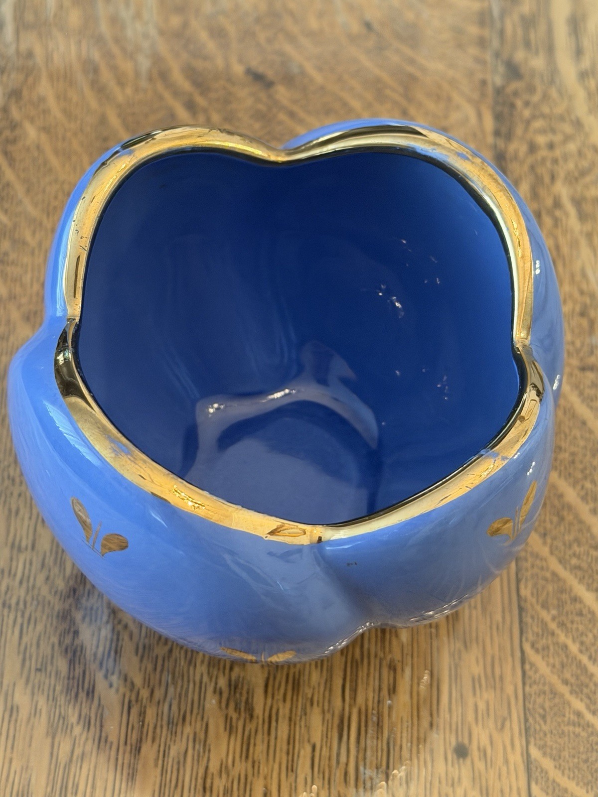 Vintage Upsala-Ekeby Ceramic Bowl, “Safir” (Sapphire) series – MCM Sweden