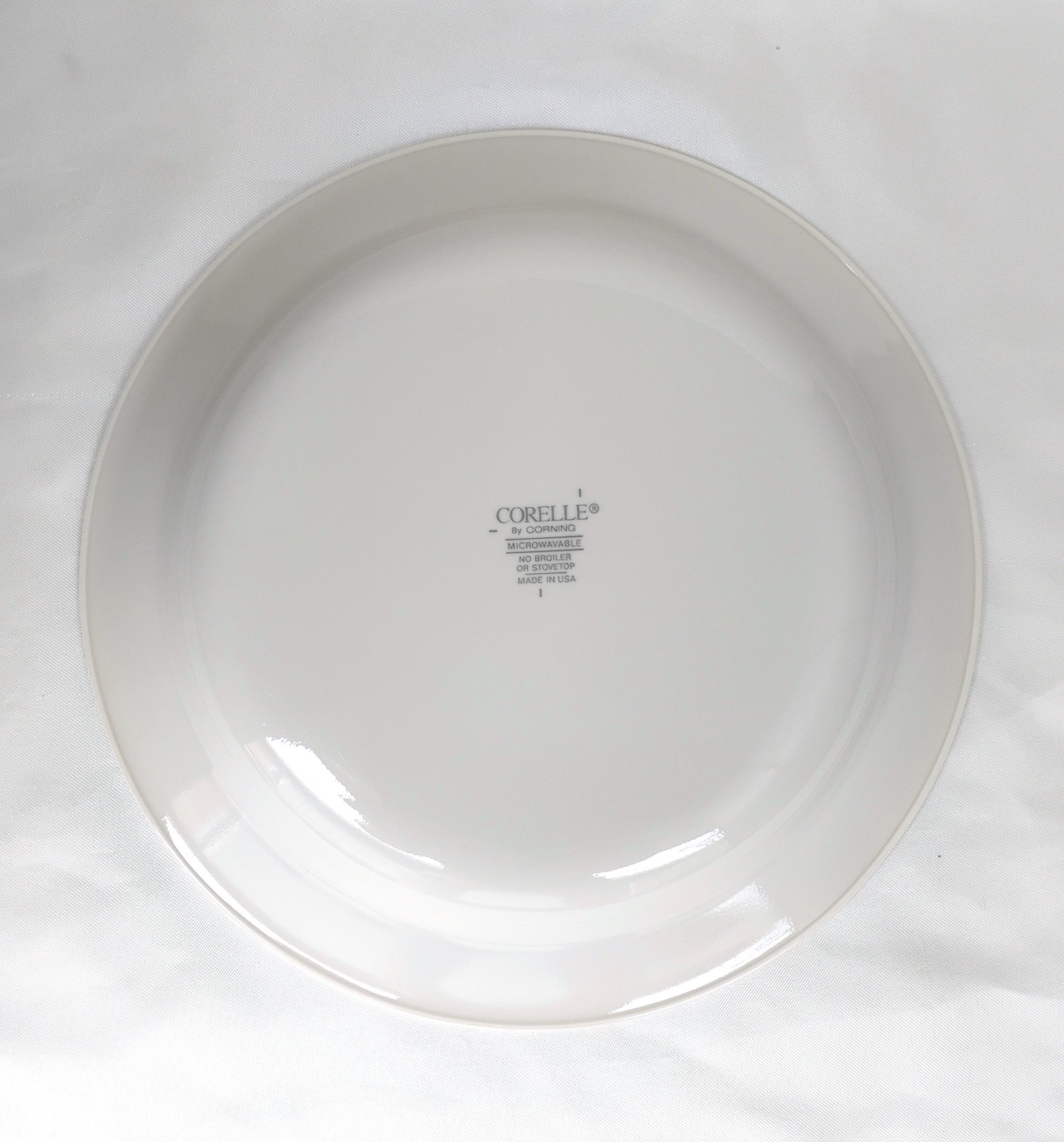 Corelle FARM FRESH Sandstone 15-oz Flat Rim Soup BOWL Green Gingham Jam Apples
