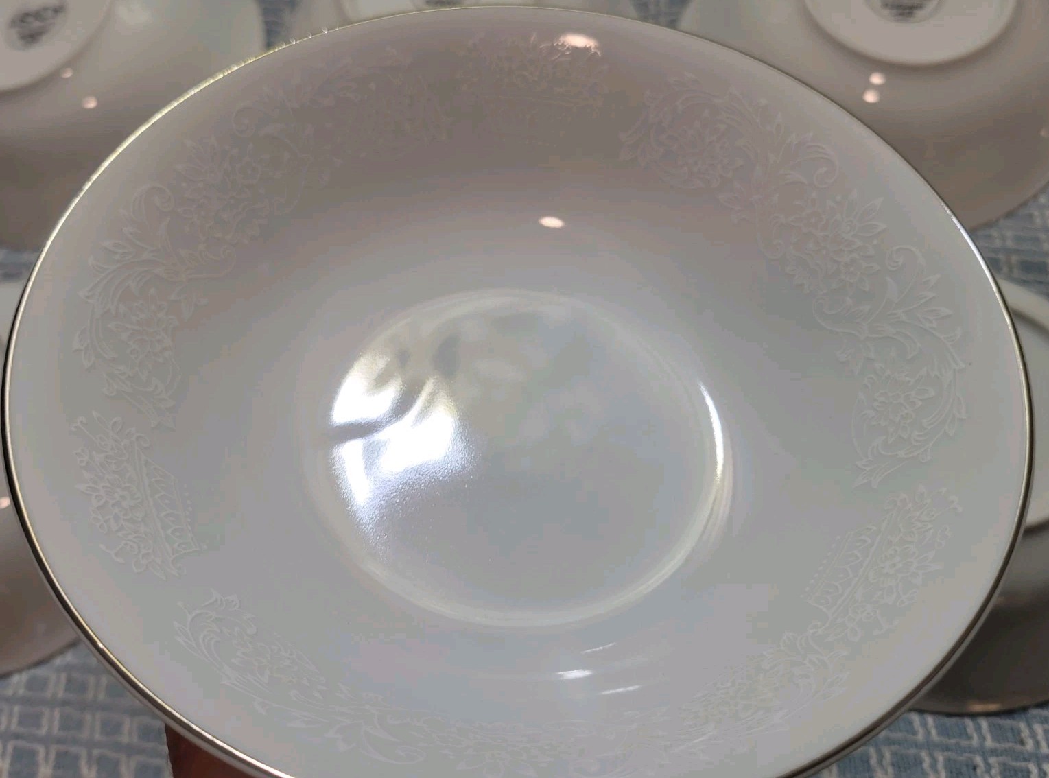 Elegant Lace Pattern, 79pc Dining Set By Fine China Of Japan, Antique, Serves 12