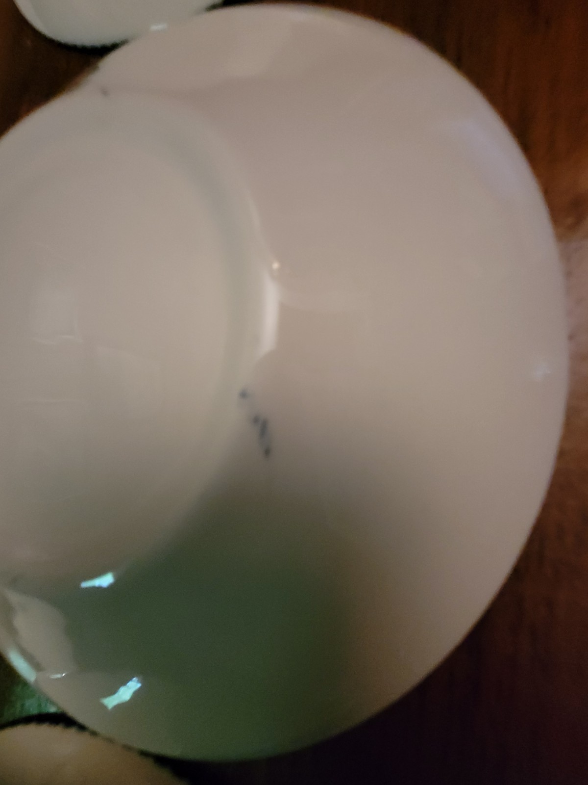 Currier & Ives Royal China Blue White Steamboat 6″ Saucer Plate Vtg