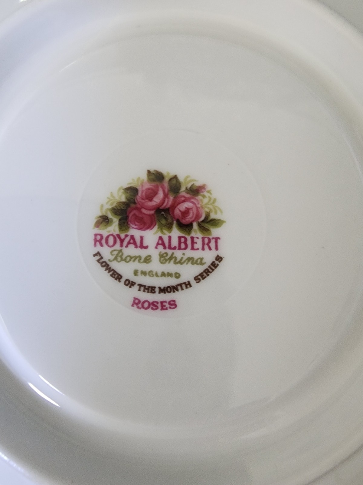 Royal Albert Flower Of The Month Tea Cup and Saucer | June | Roses
