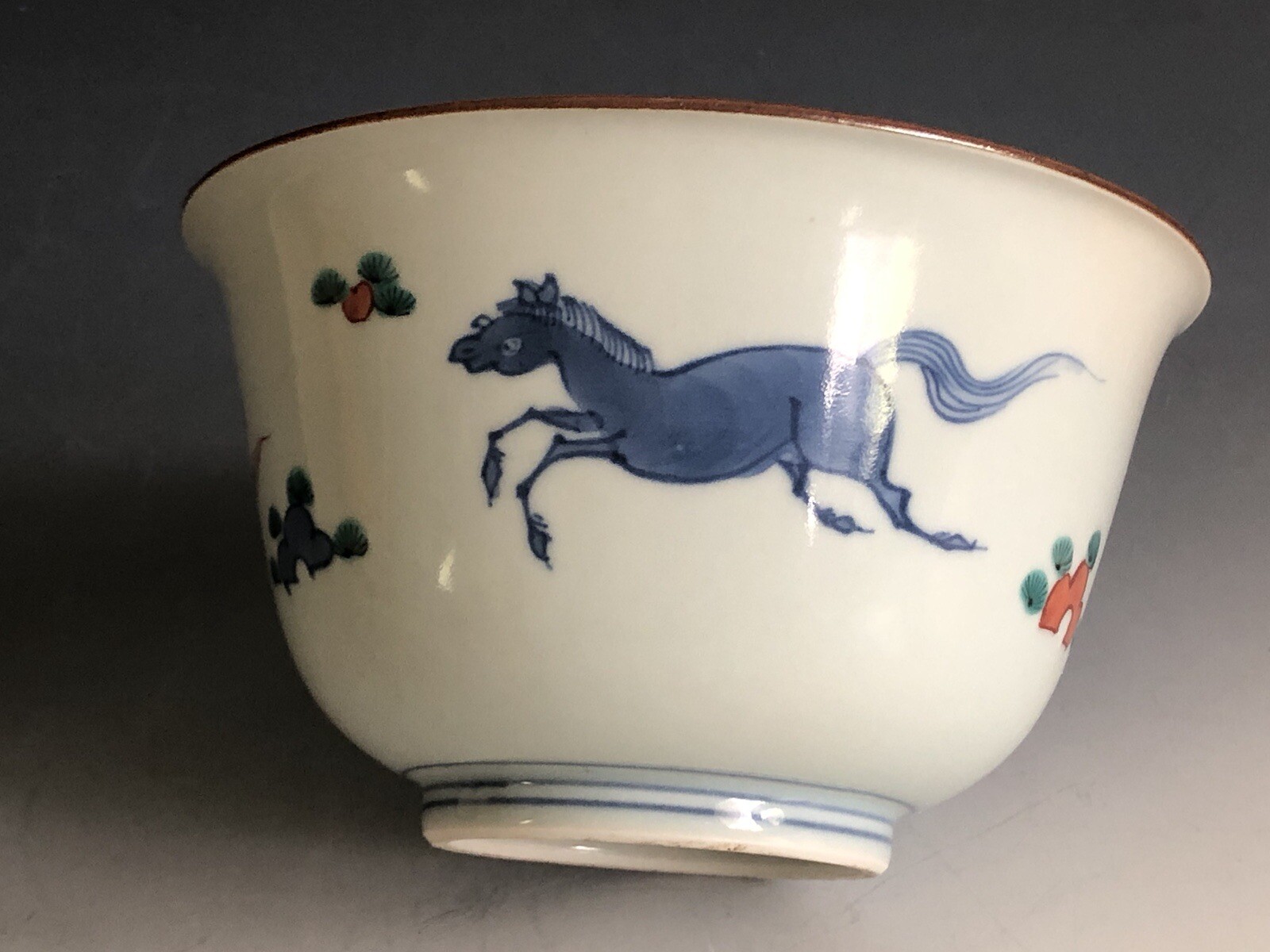 A kakiemon Style Bowl Made In Occupied Japan