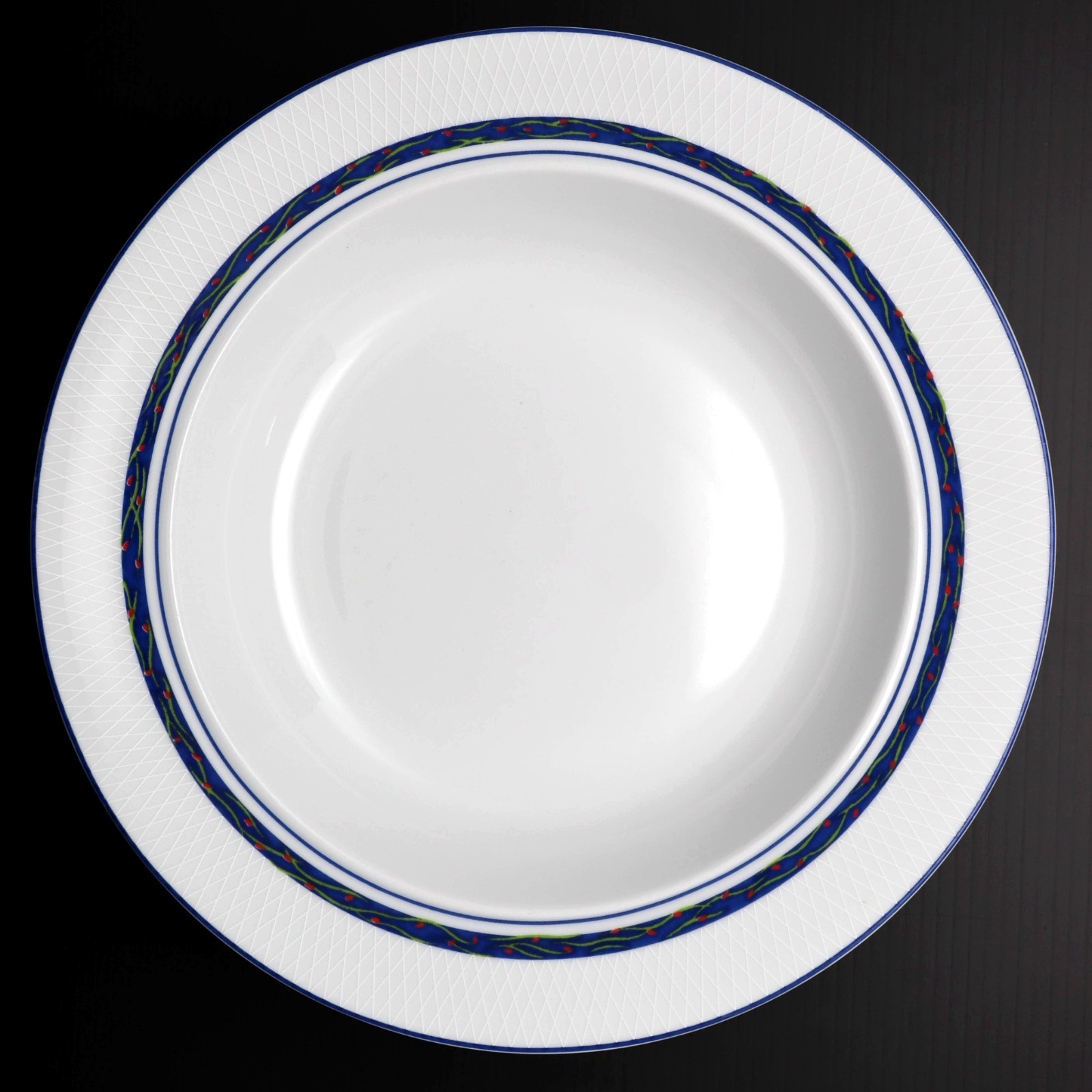 (2) Dansk New Scandia Rim Soup Bowl Portugal 8 3/4 in