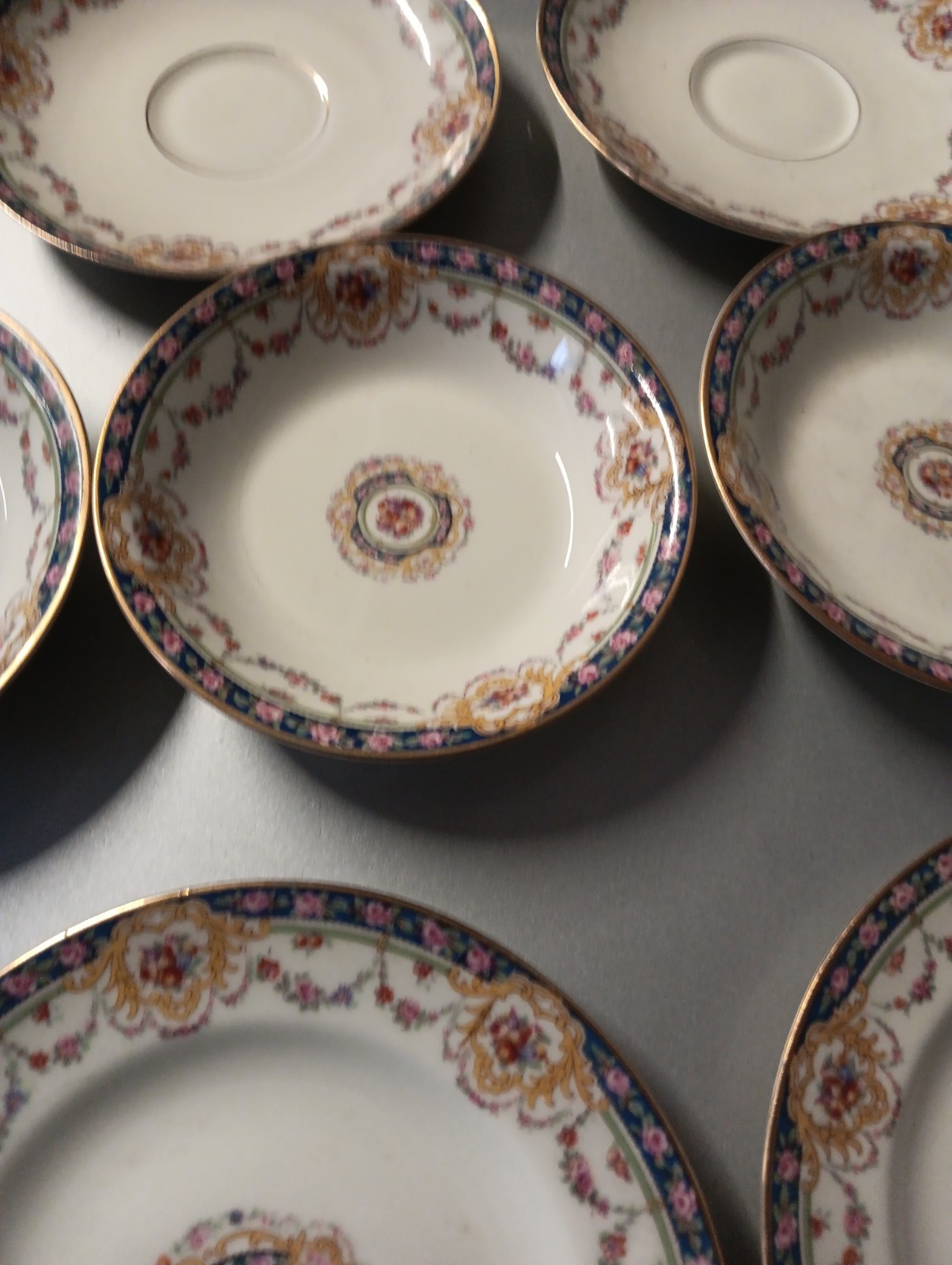 15 Theodore Haviland Limoges France China Small Plates Dishes Nr Mint Pompadour