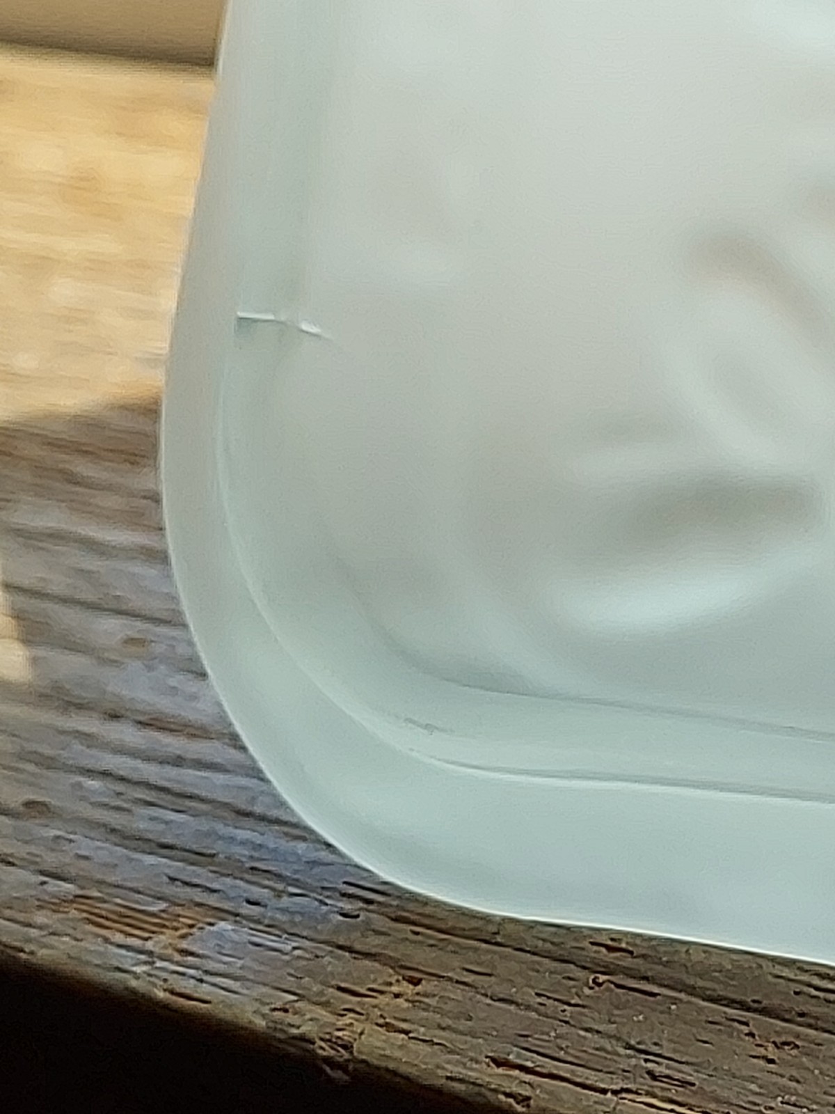 Indiana Glass Tiara Honey Bee Hive Box FROSTED Candy Dish LID ONLY Read Descript