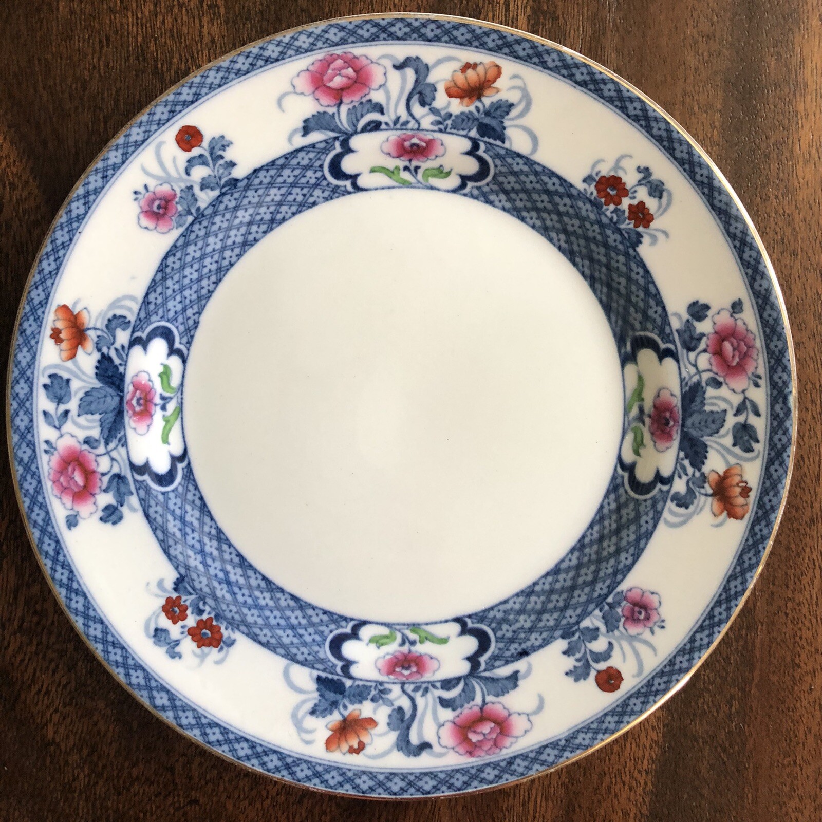 OLD NANKIN WHIELDON WARE & CO. ENGLAND 8.75″ DESSERT/COLLECTOR PLATE 