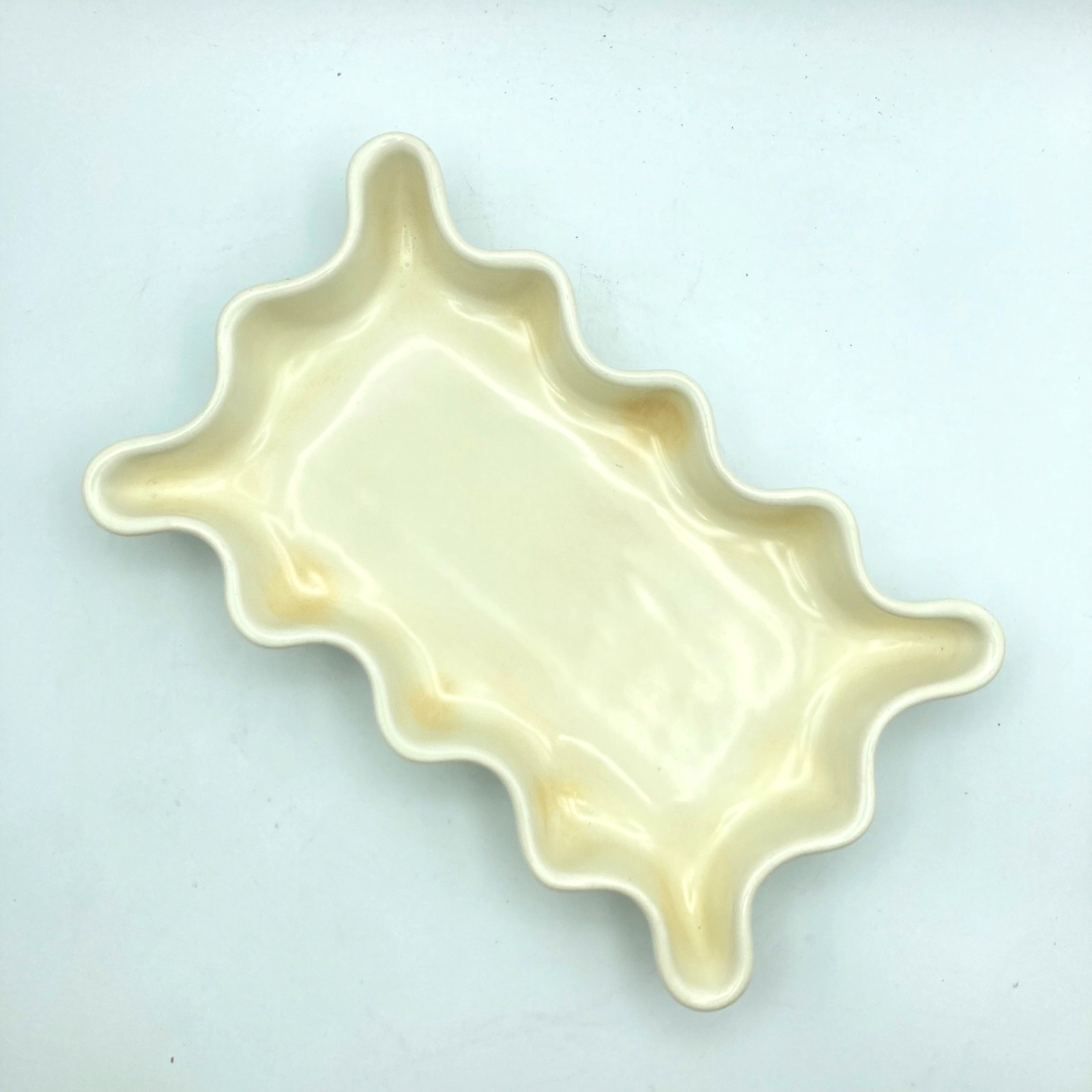 Catalina Pottery Bowl Tray Rare Dish Vintage 9 3/4″ Long x 5 7/8″ Wide