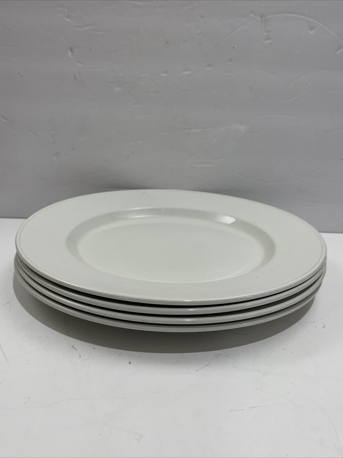 ROYAL DOULTON STEELITE HOTEL WARE Set Of 4 PLATES 11 3/4” ENGLAND
