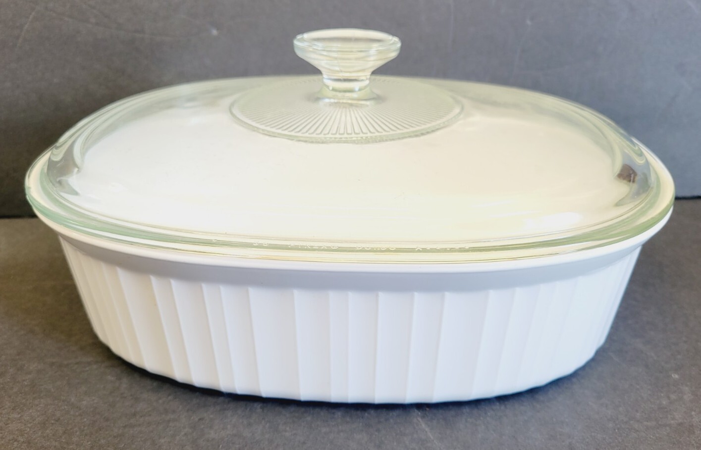 Corning Ware French White 6 Piece Set EXC