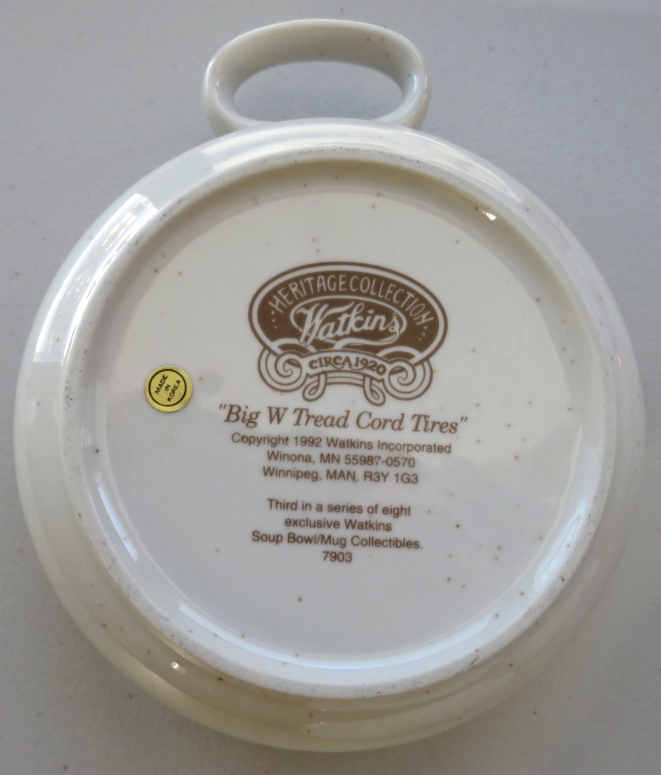 WATKINS Heritage Collection -Set of 4 SOUP BOWLS – 1992 Excellent