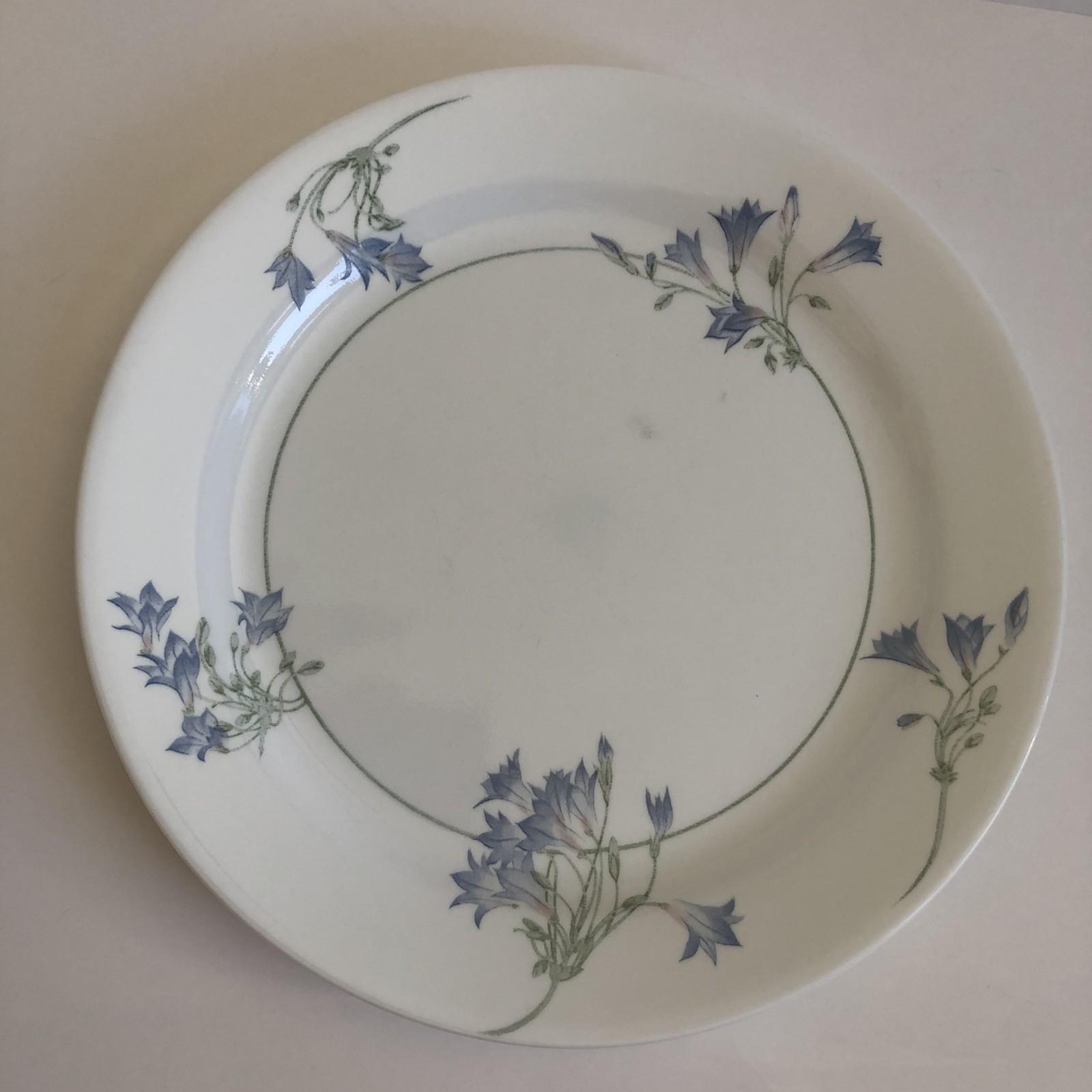 Vintage Corelle By Corning Blue Dusk Dinner Plates 10.25″ Vitrelle Set Of 8