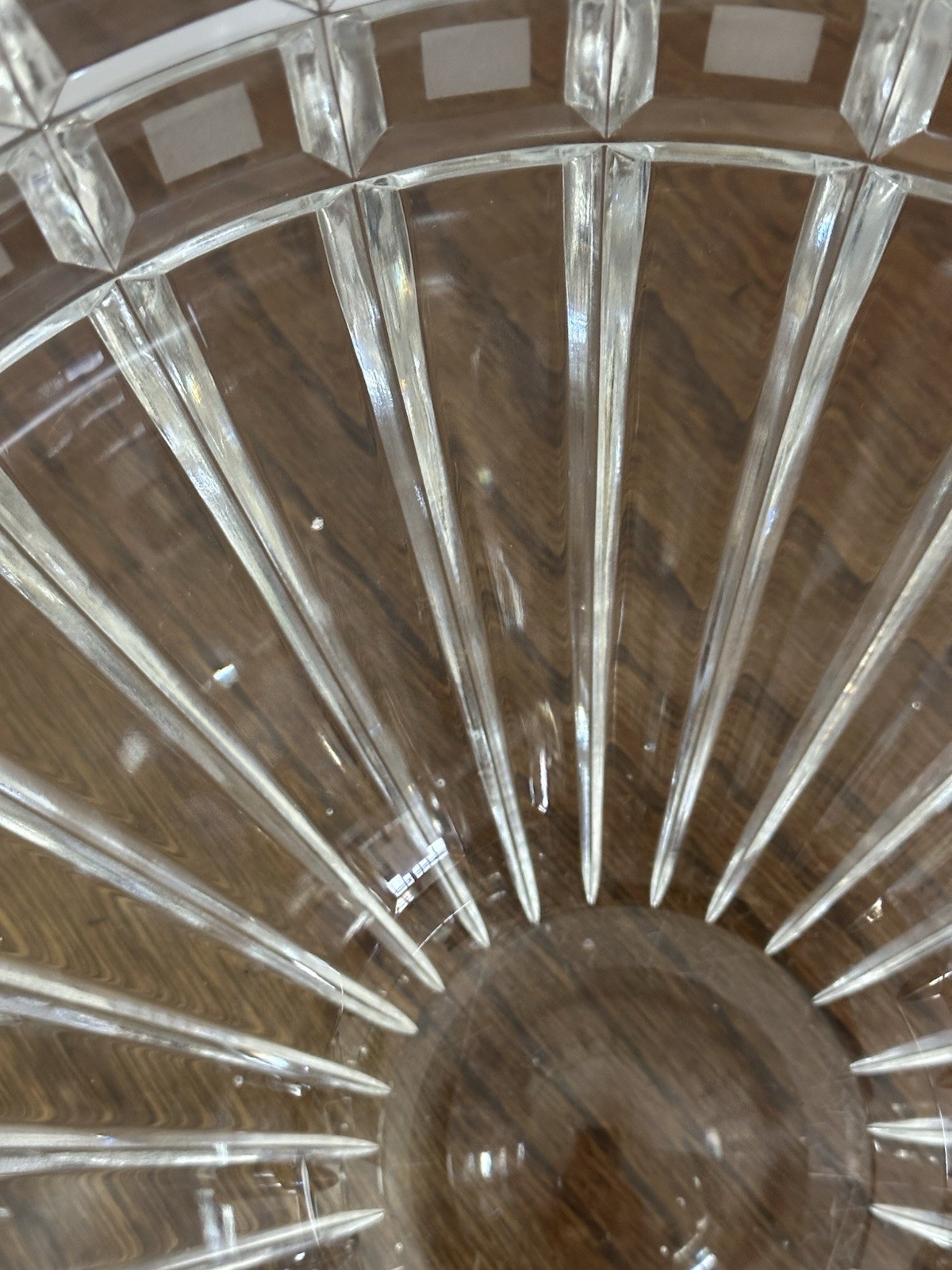 Waterford Marquis Quadrata Pattern Crystal Bowl. VS-3