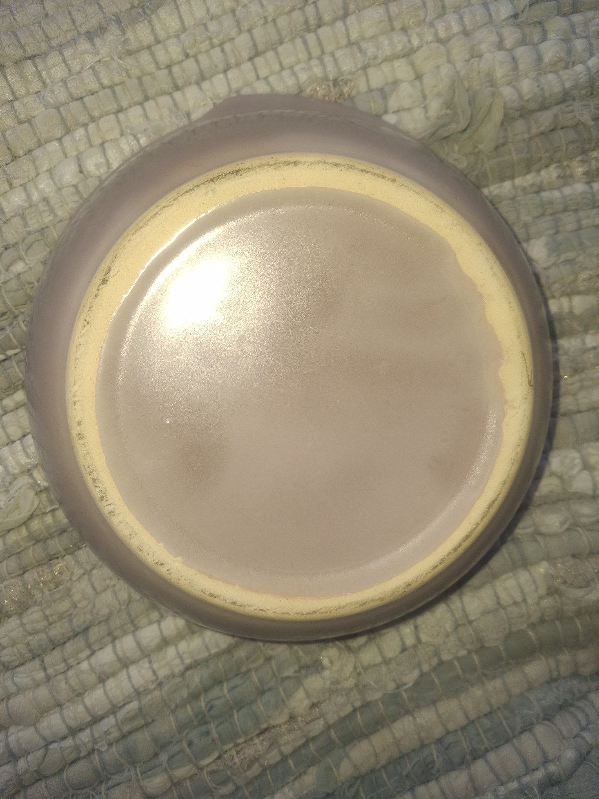 Vintage La Solana 9″ Beige Casserole Dish With Lid