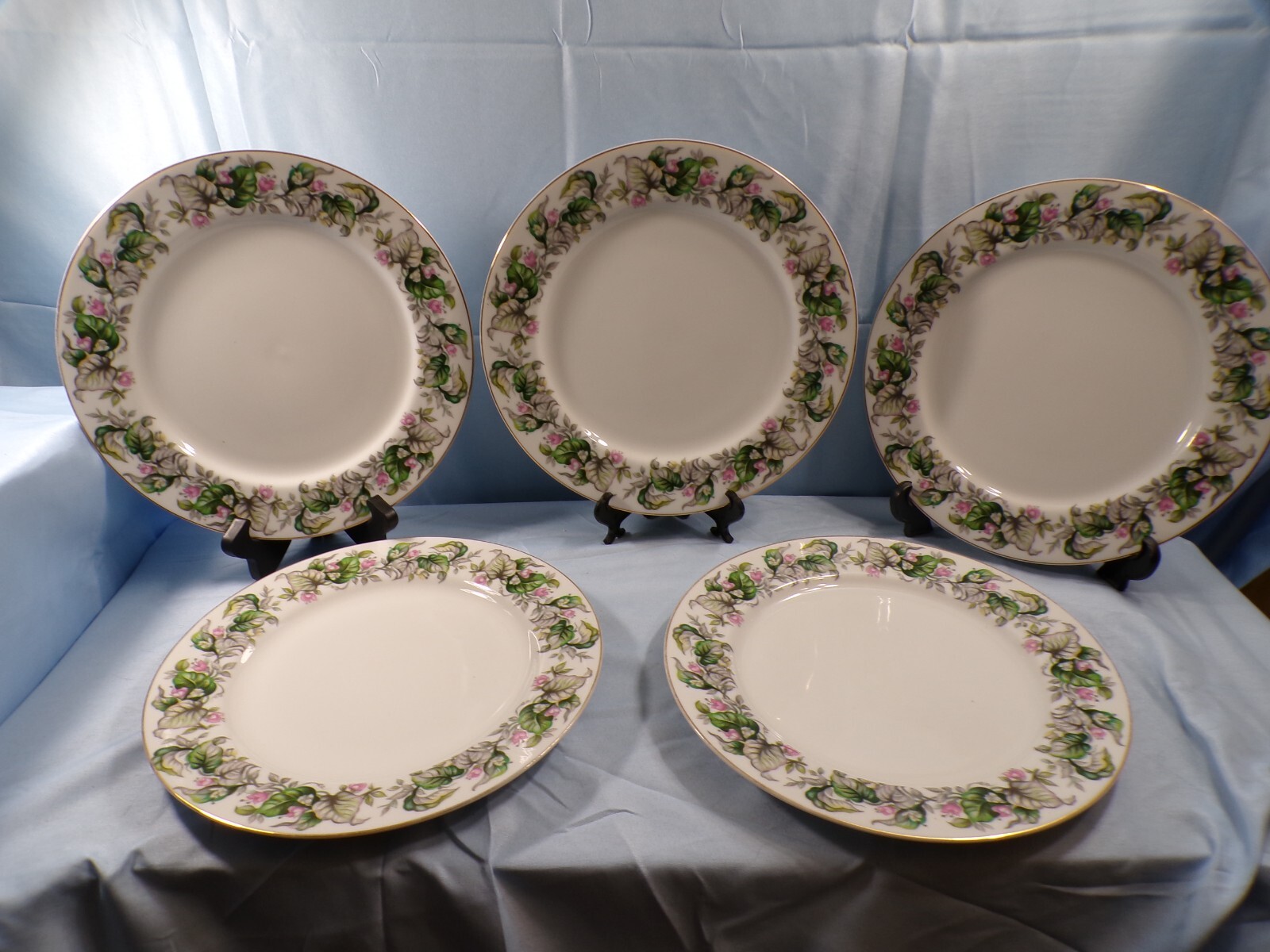 Set of 5 Jyoto – Made in Occupied Japan – Regalia Dinner Plates