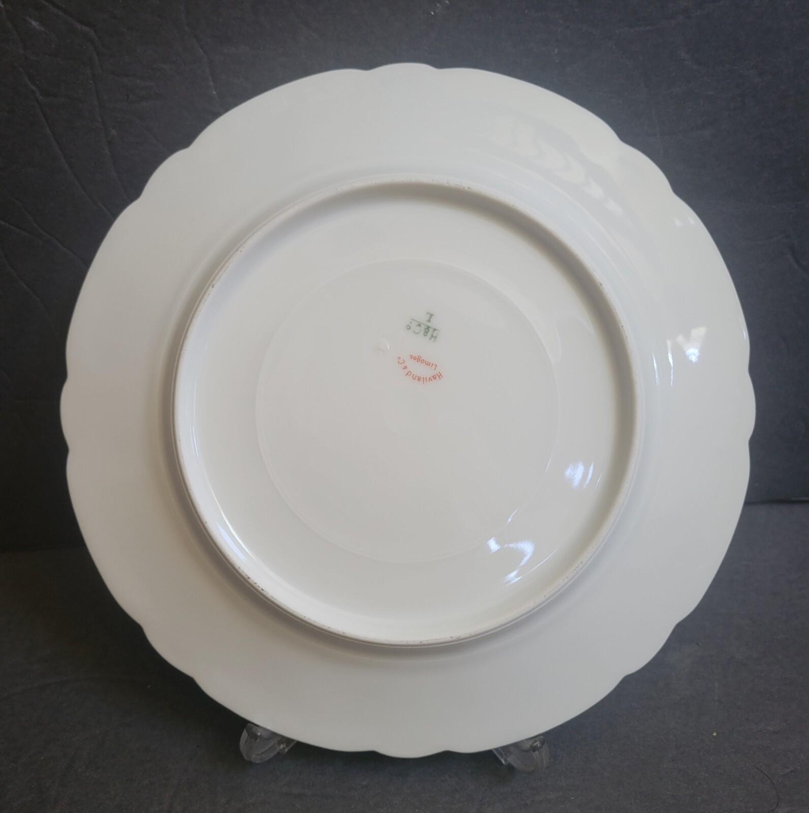 Set of 7 Haviland Limoges Schleiger 73 Blue Cornflower Salad Plates NEW