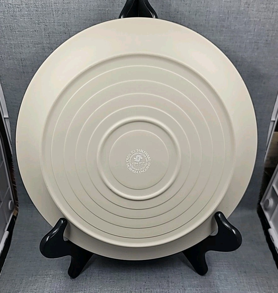 HORNSEA CONCEPT DINNER PLATE. 10 1/8 Inches. Set of Four (4)