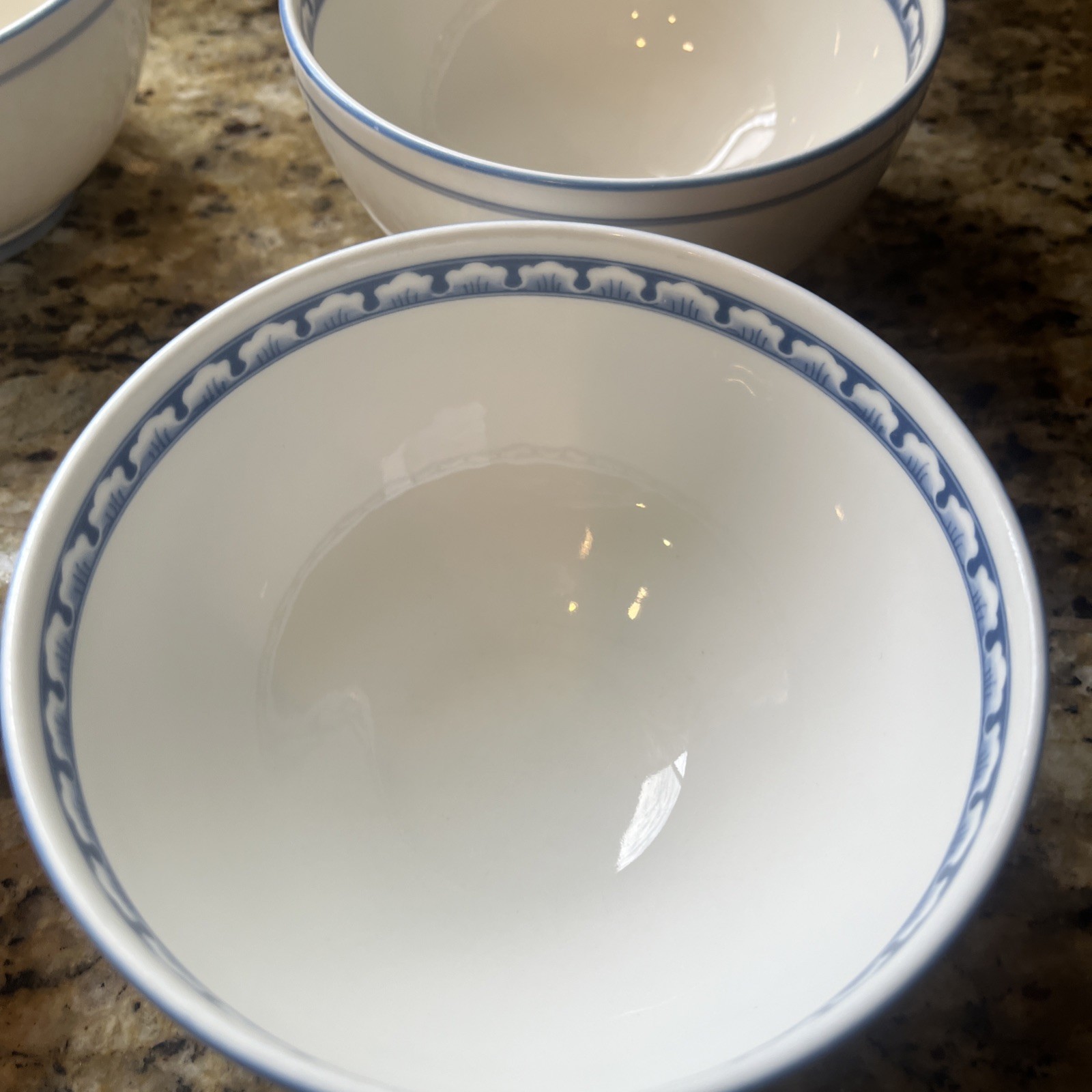 Villeroy & Boch Casa Azul Rice Bowl Set of 4 Made In Luxembourg