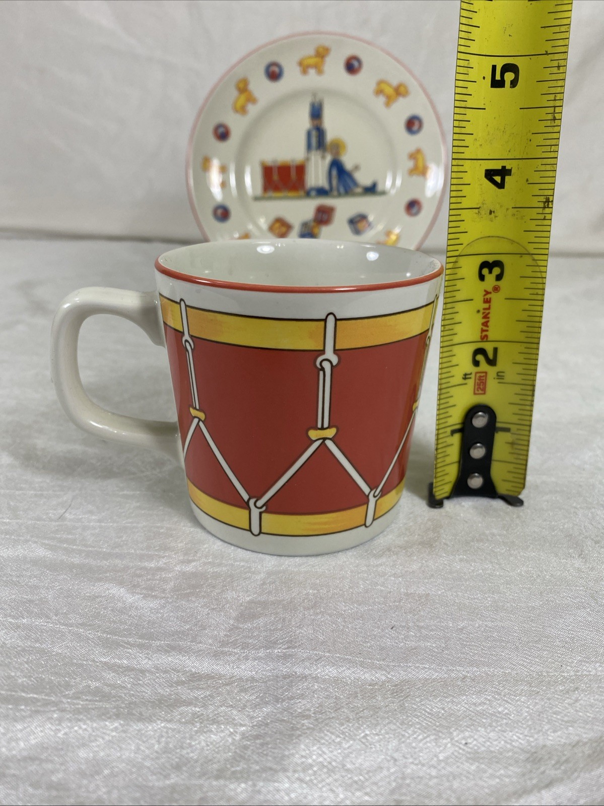 Vintage Tiffany Toys 2-Piece China Child’s Infant’s Dish Set 1992 Plate & Mug