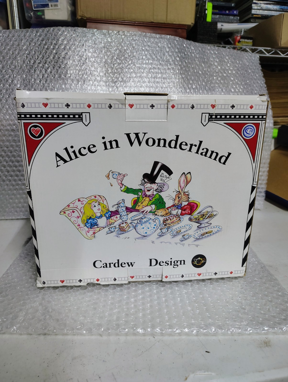 Paul Cardew – Alice in Wonderland MADHATTER’S TEAPARTY (Full Tea Set) NEW IN BOX