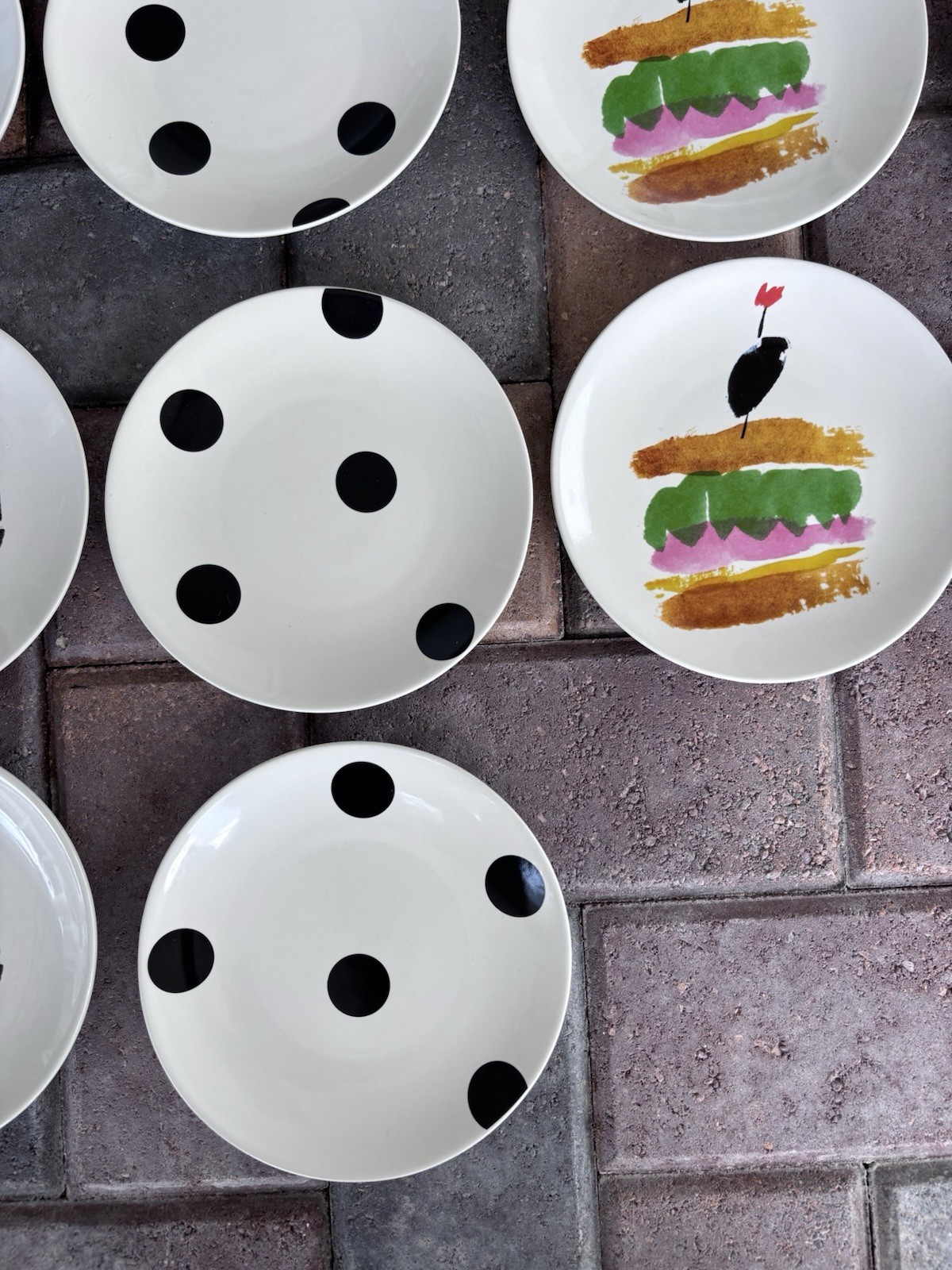 Set Of 18 Lenox Kate Spade New York All In Good Taste Appetizer Dessert Plate 6”