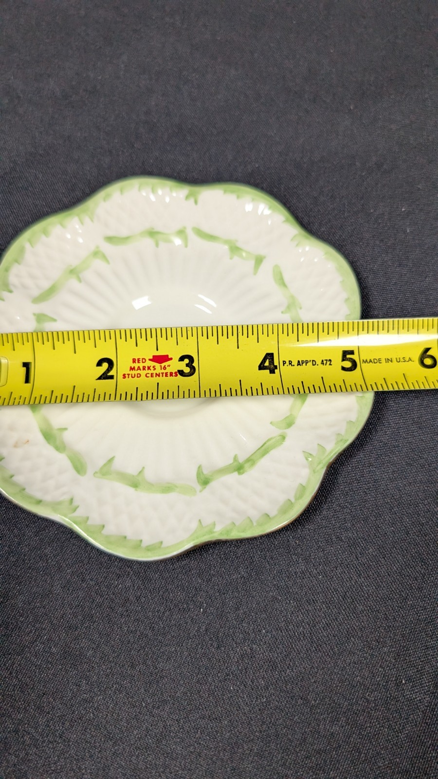 Vintage Set of Belleek Gilded Green Erne teacup and saucer 1965-1980 Ireland