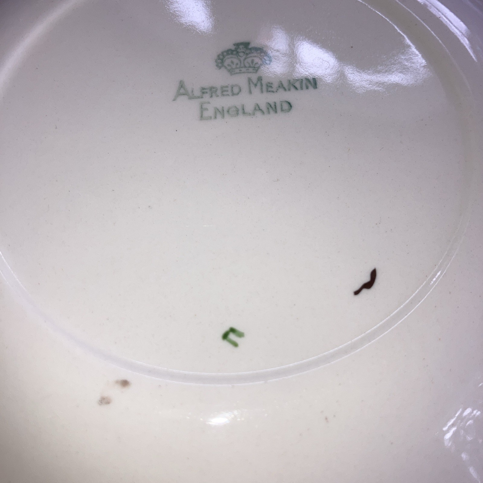 Alfred Meakin Woodcock Plate