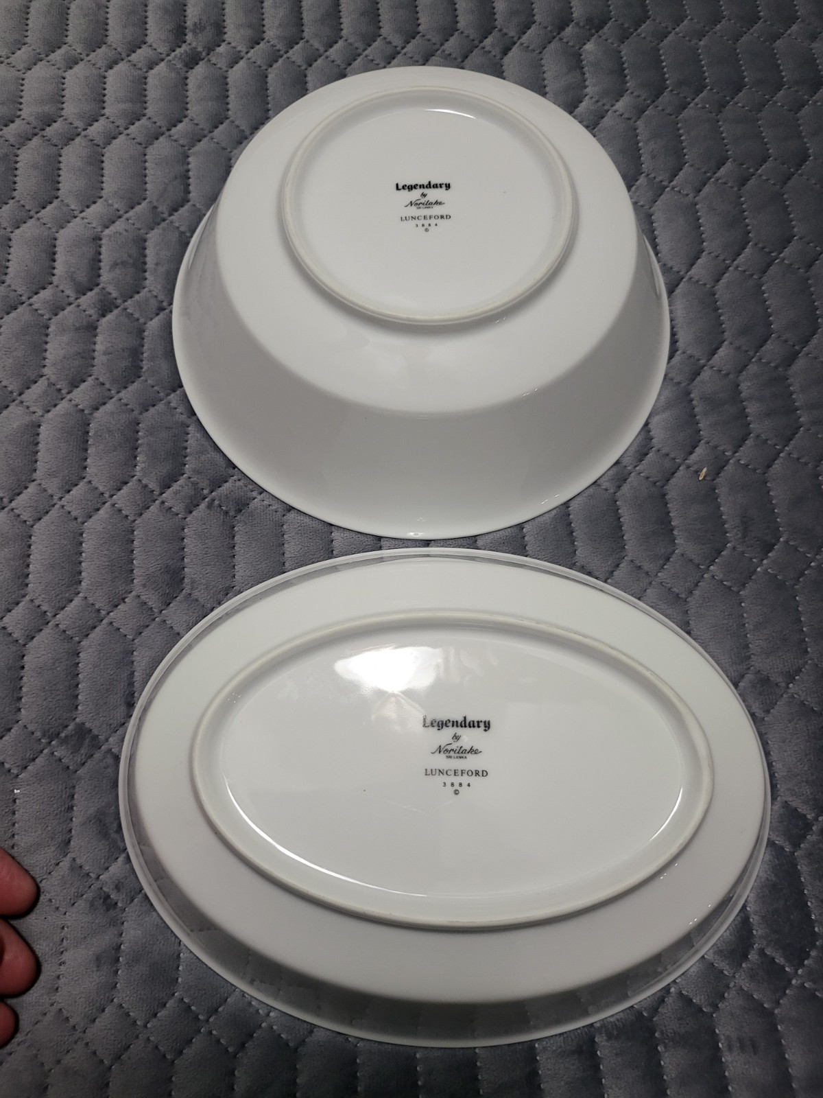 VINTAGE Noritake Japan , China, Oval/round Serving Bowls, Rare, Matching, New!