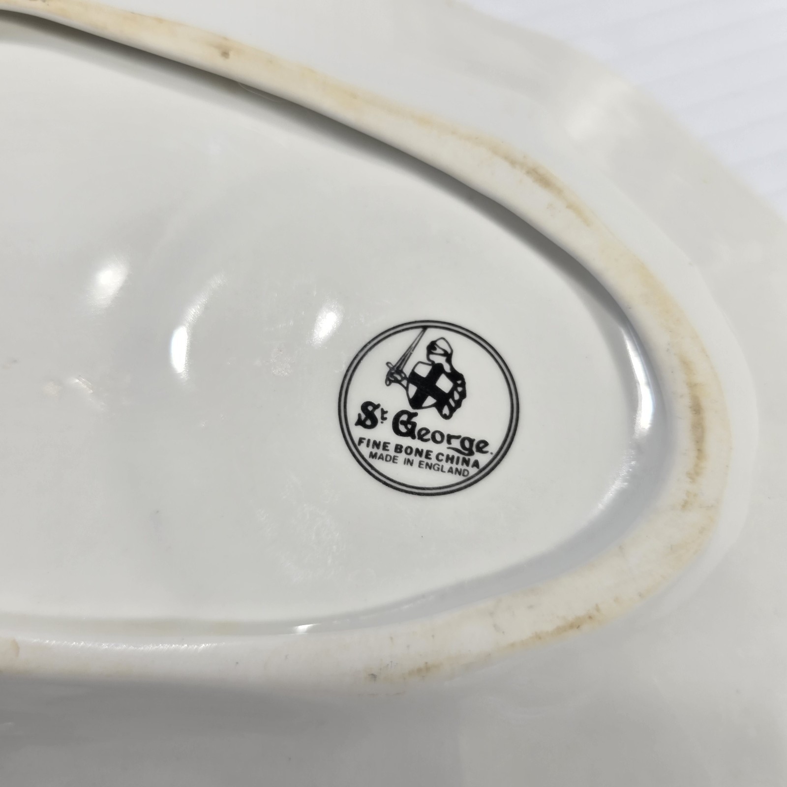 St. George, Christmas Holly & Berries, Tray, Bone China