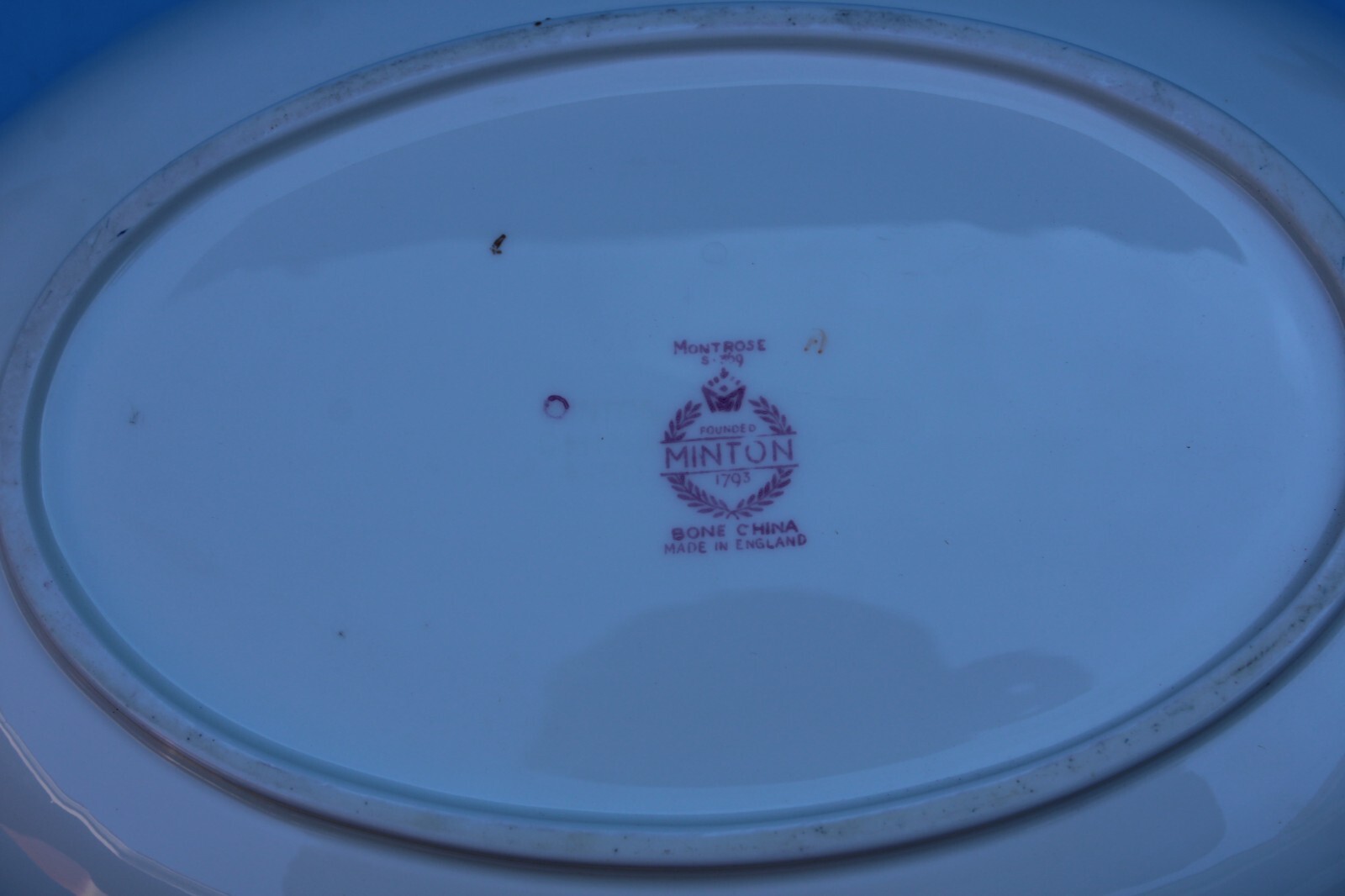MINTON MONTROSE 10 3/8″ OVAL BOWL