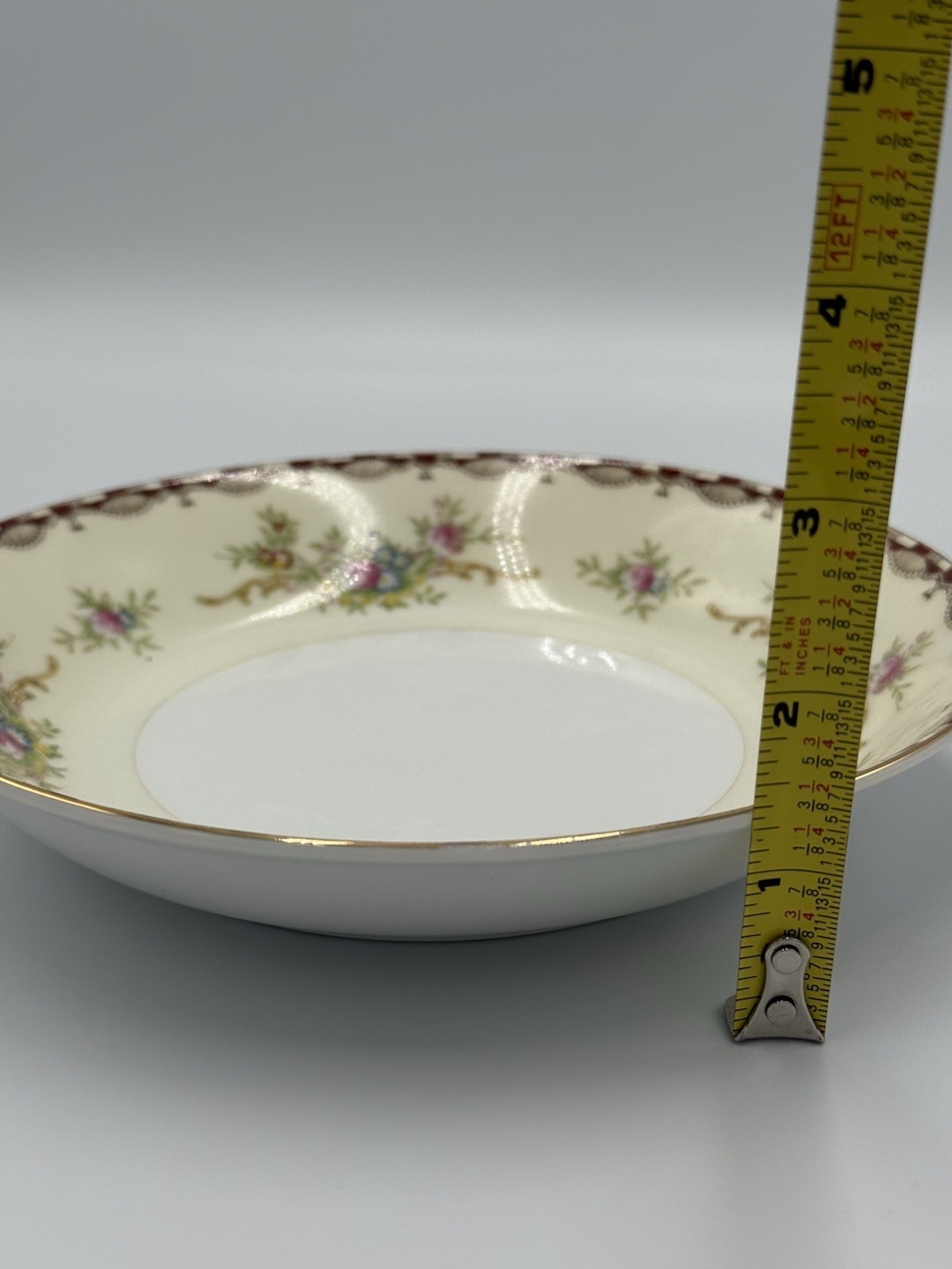 Vintage NSP China Meito China Salad Bowl Hand Painted 7.5 Inches