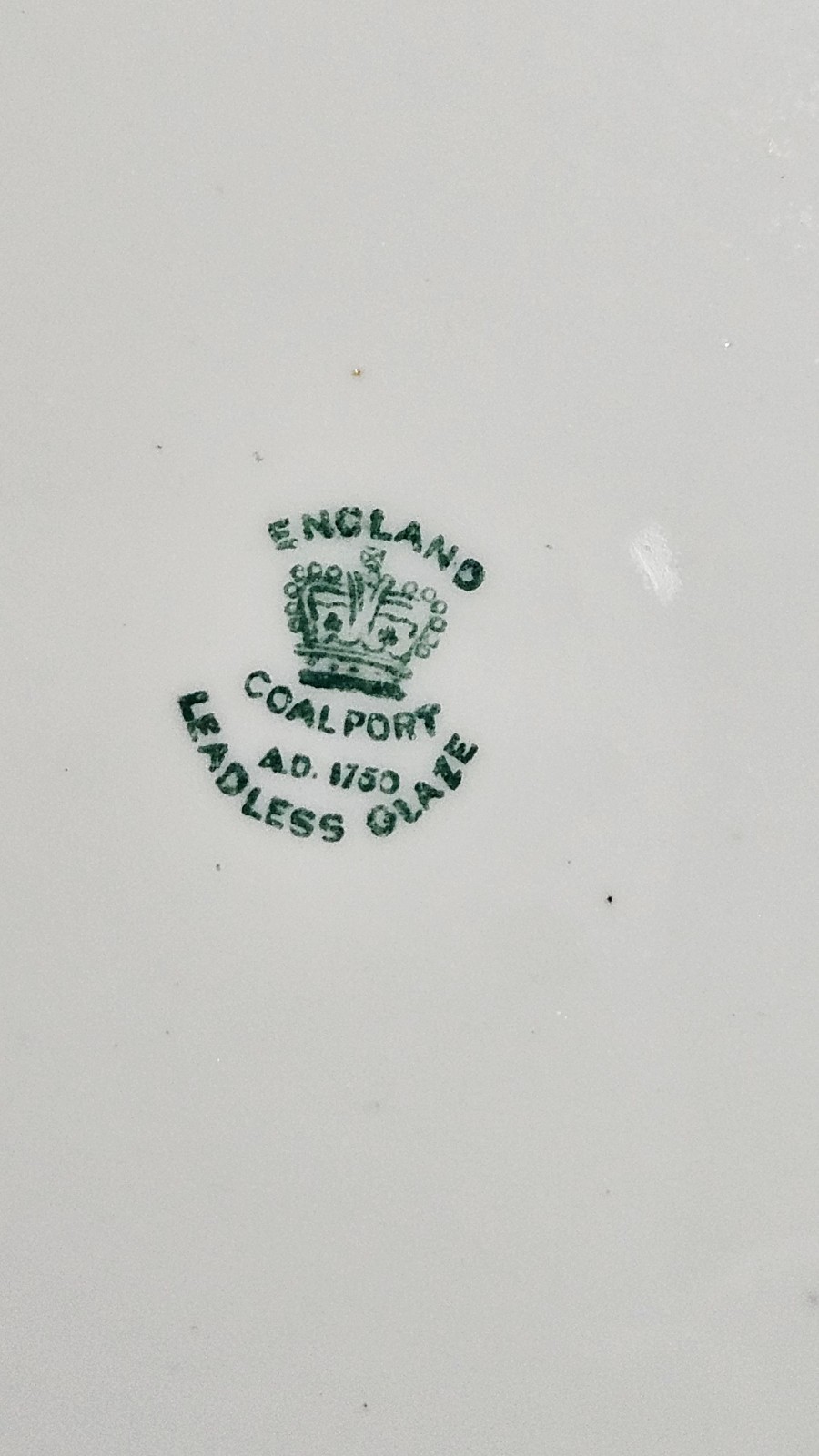 Antique Coalport “Indian Tree” 10.25 inch dinner plate