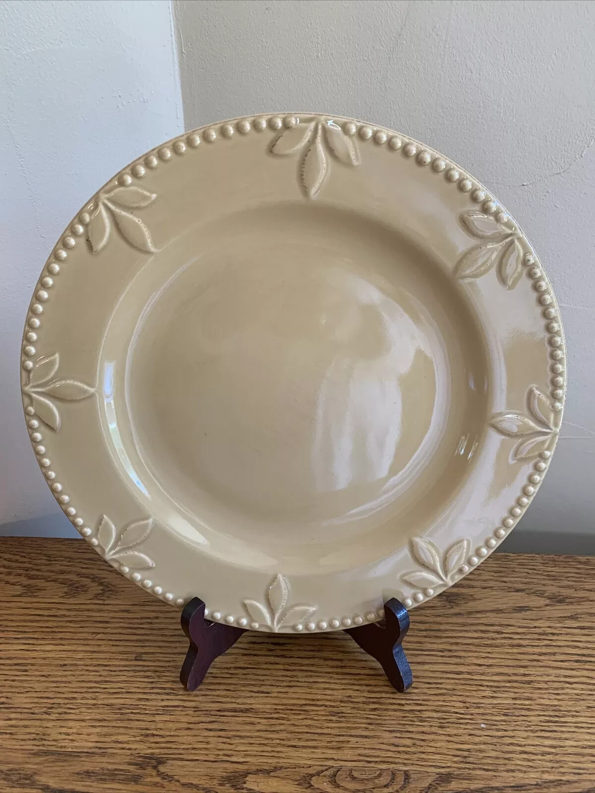SET OF 4 Signature Sorrento WHEAT (GOLD) 11-3/8″ Dinner Plates