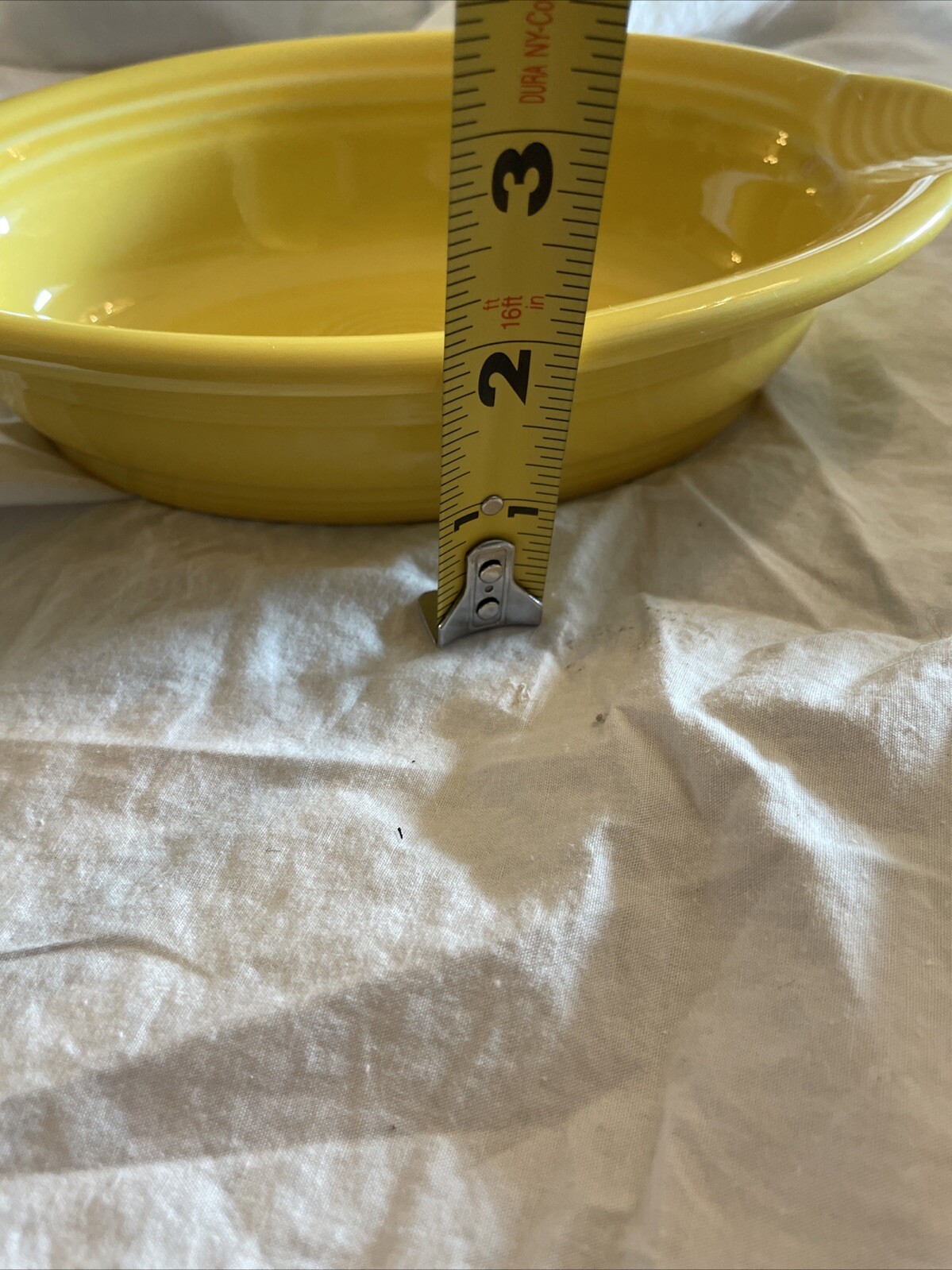 Fiesta 9 1/8 Inch Oval Individual Casserole 13 OZ Sunflower