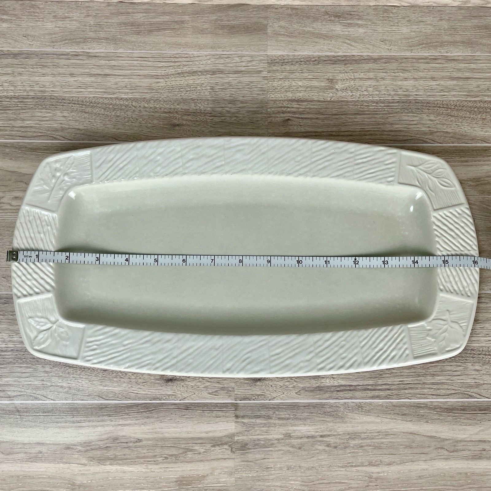 Pfaltzgraff Sierra Serving Tray Vintage Pottery Ceramic Elegant Dining USA EUC