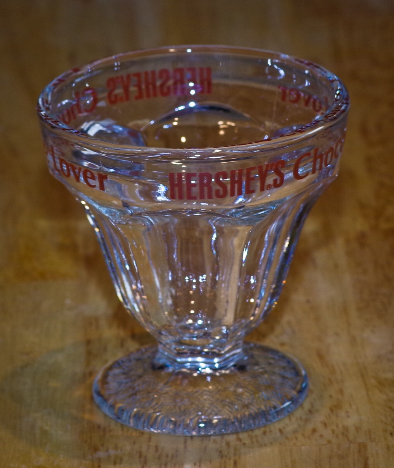 VINTAGE Hershey’s Chocolate Pedestals Ice Cream Sundae Lot of 2 1960’s