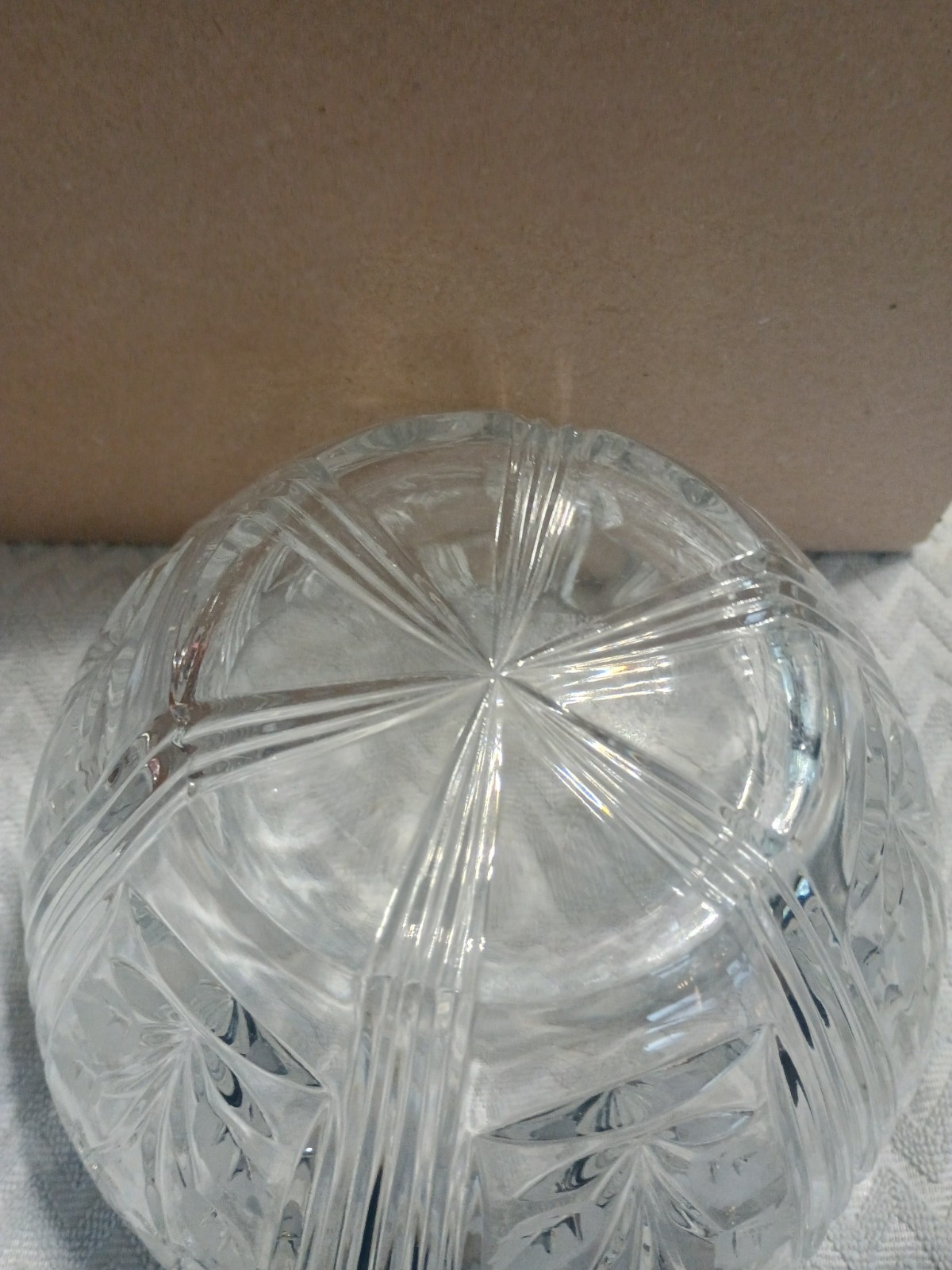 Darlington leaded crystal round serving
