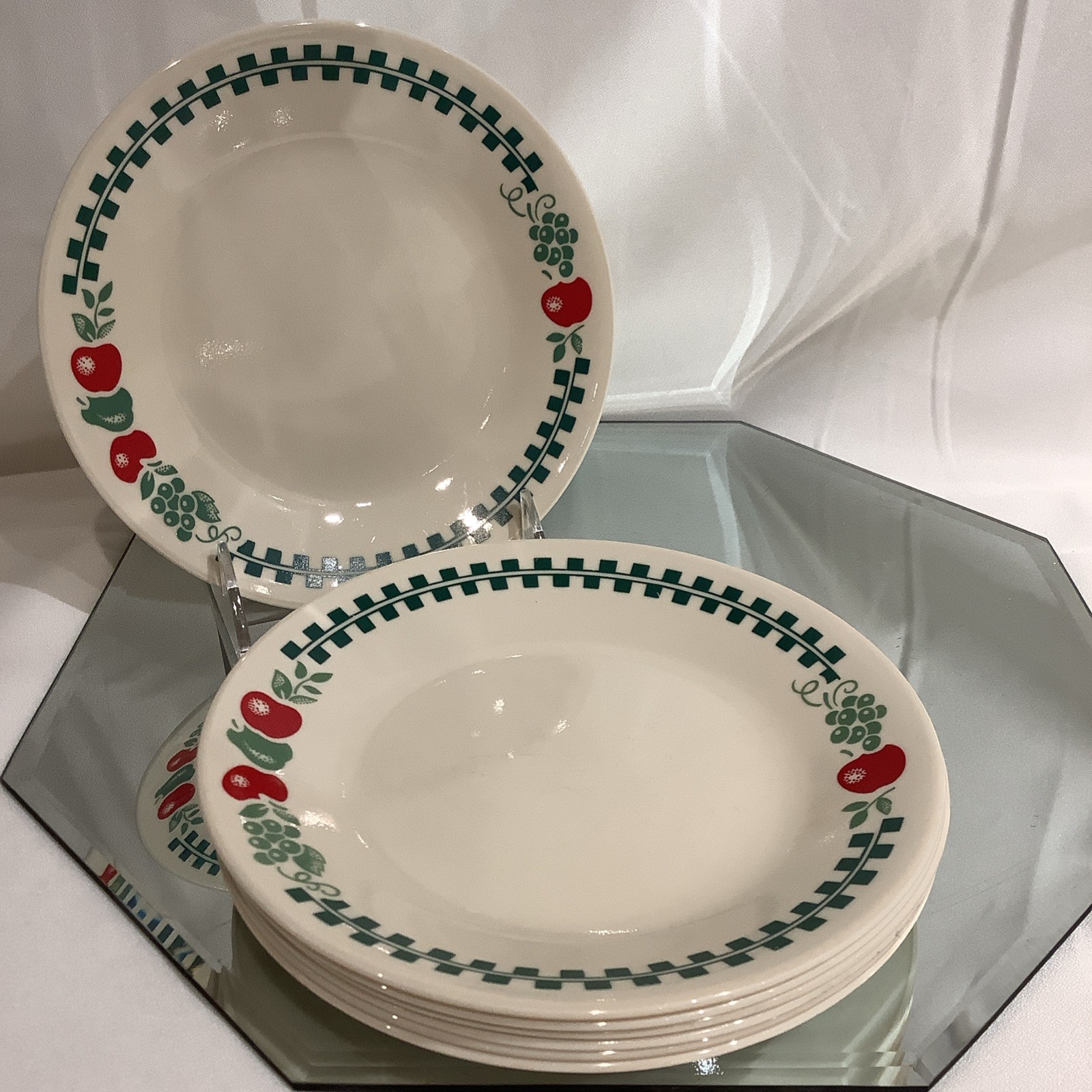 Corelle Farm Fresh Salad Dessert Bread Plate Made in USA – Set of 6