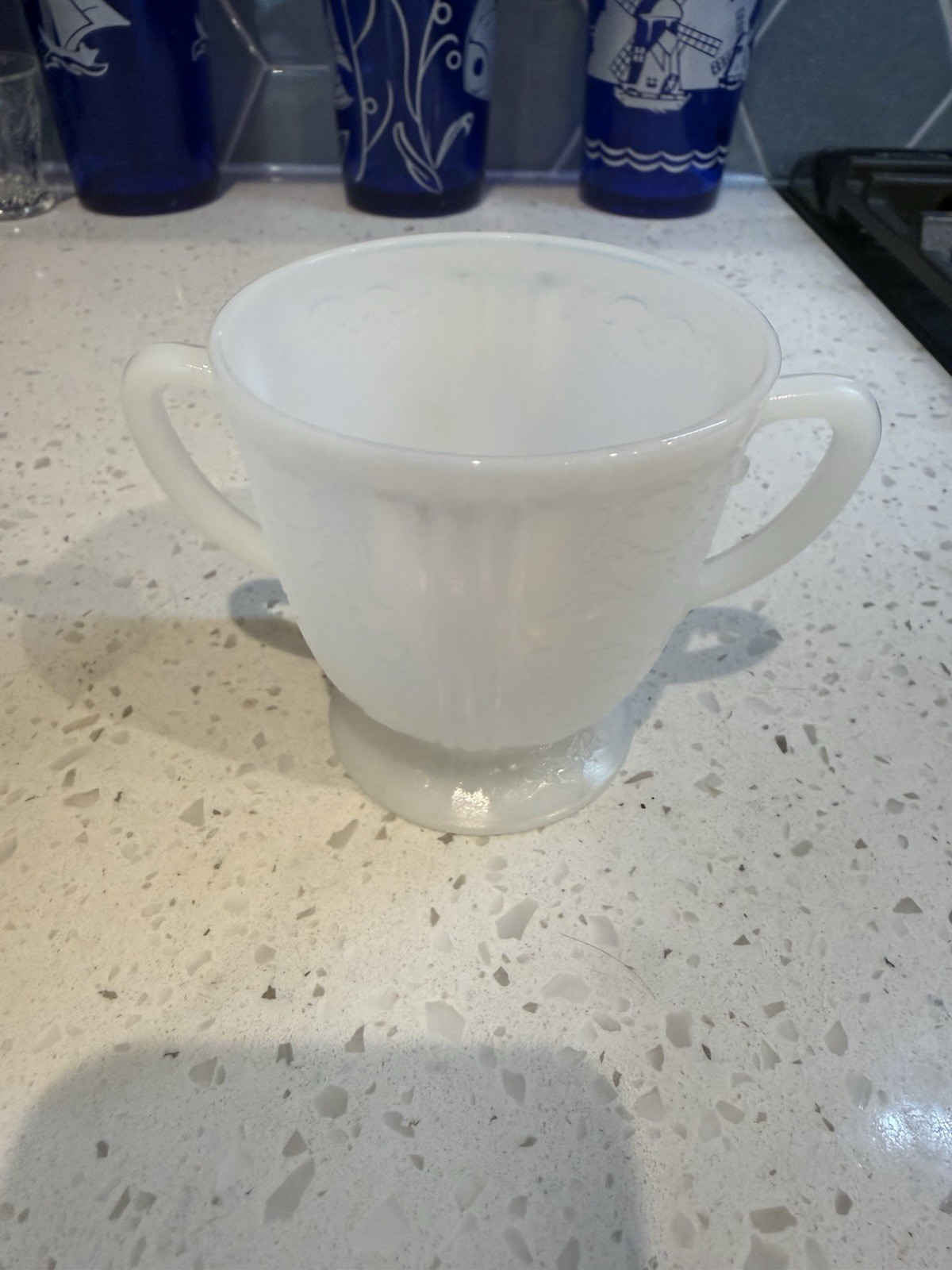 Macbeth Evans American Sweetheart Monax Creamer And Sugar Set Depression Glass