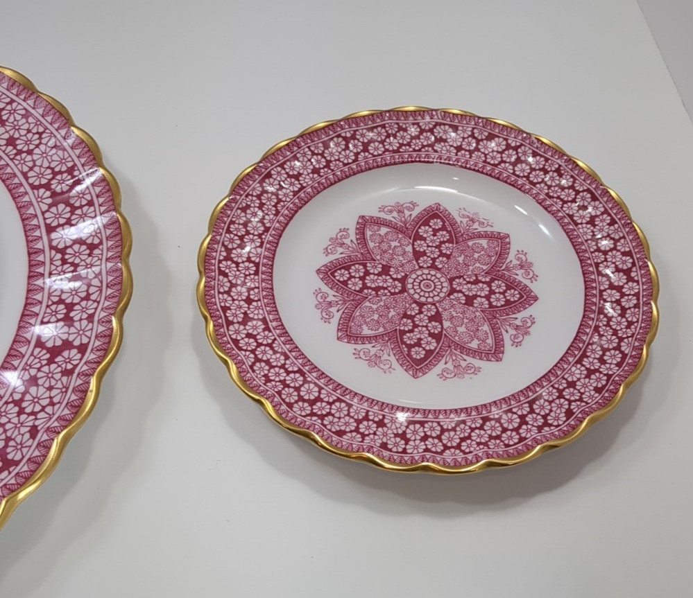 Primrose By Spode Dinner Plate 10 3/4” And 6 1/2″ Saucer Excellent Condition