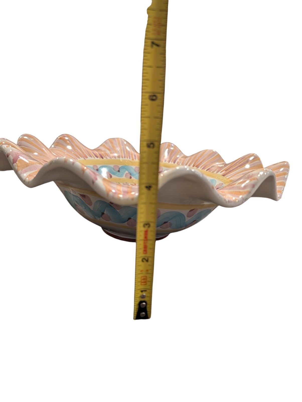 Mackenzie-Childs Vintage Bowl 12″