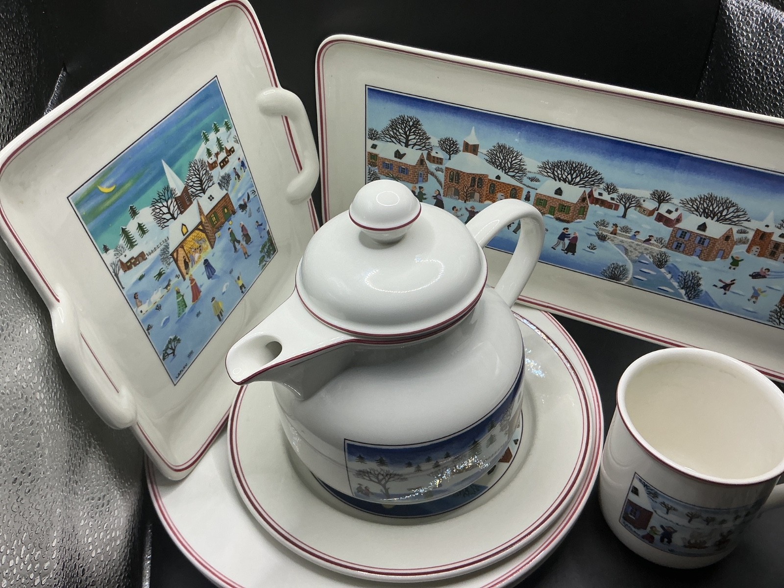 Villeroy Boch Naif Christmas Vintage 1983 replacement pieces choose your set