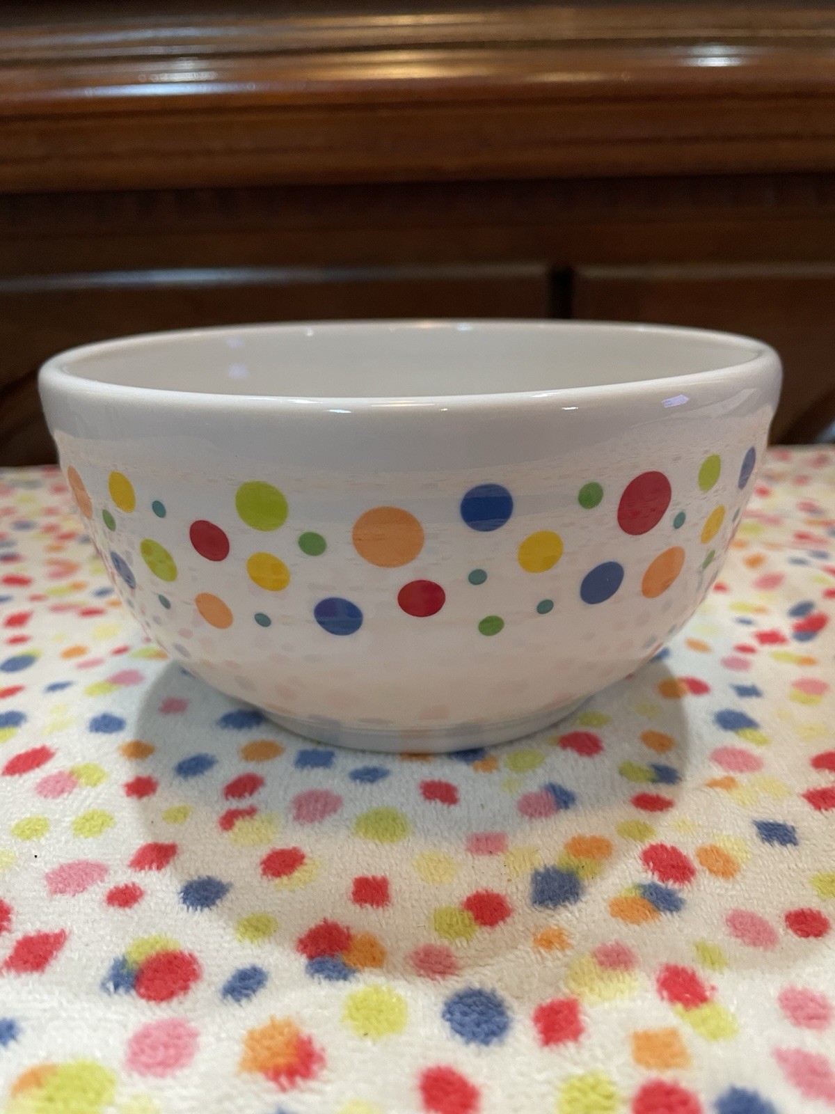 Fiesta HLCCA Dancing Dots Small Bistro Bowl Pristine New 22 Oz 5 1/2 In 2026