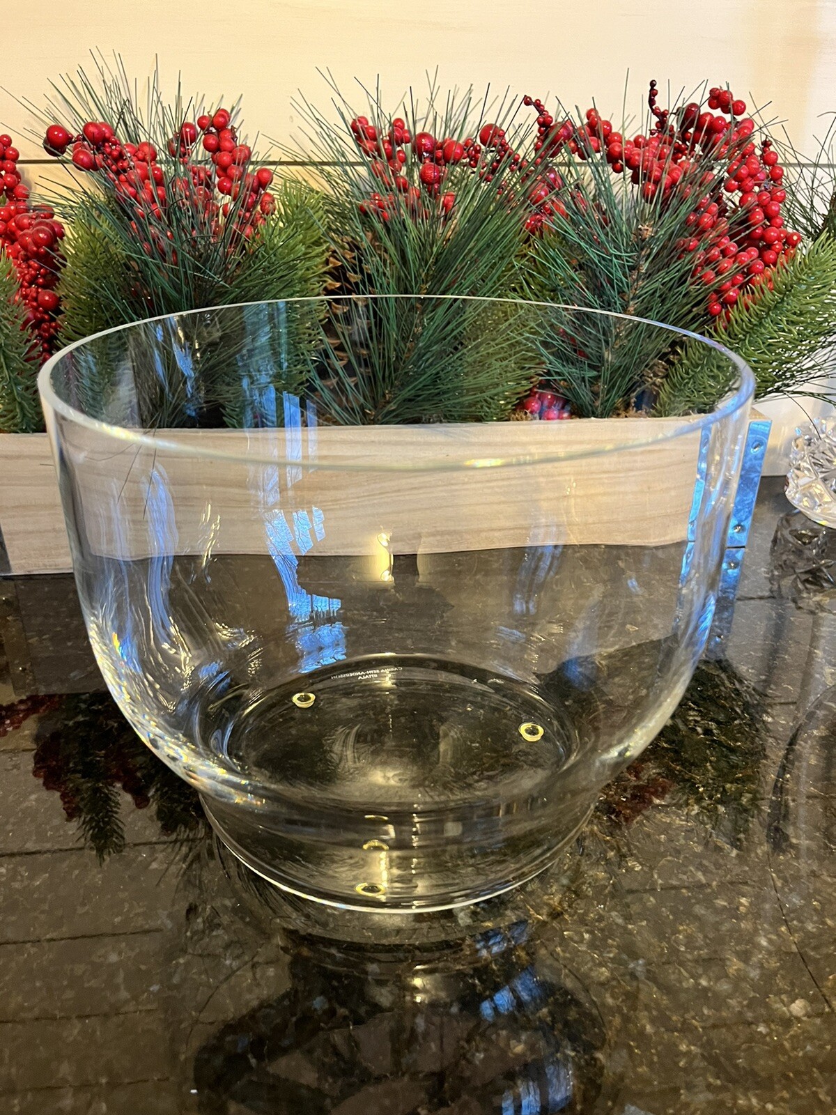 Iittala 3 Centerpiece Bowl Series Carina Seth-Andersson Glass 1998 Pick Up ONLY