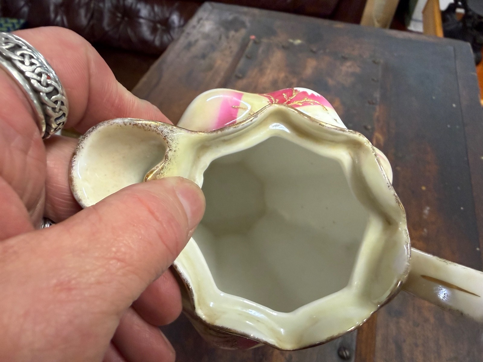 R. S. Prussia Chocolate Pot Antique