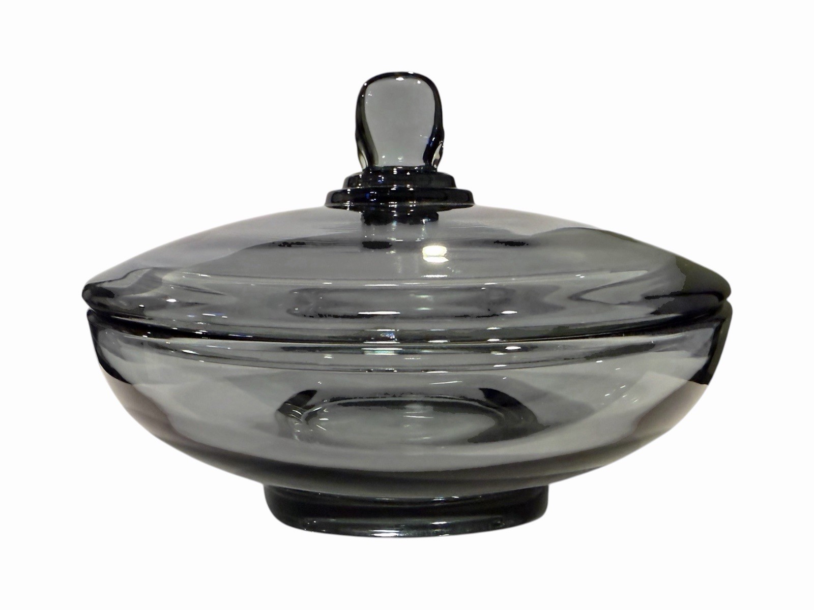 Heisey #1951 Cabochon Candy Dish in Dawn