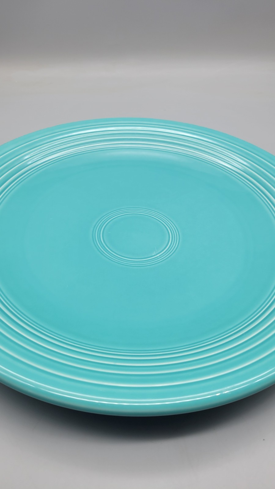 Fiesta Turquoise 12″ Chop Plate Round Serving Platter Lead Free